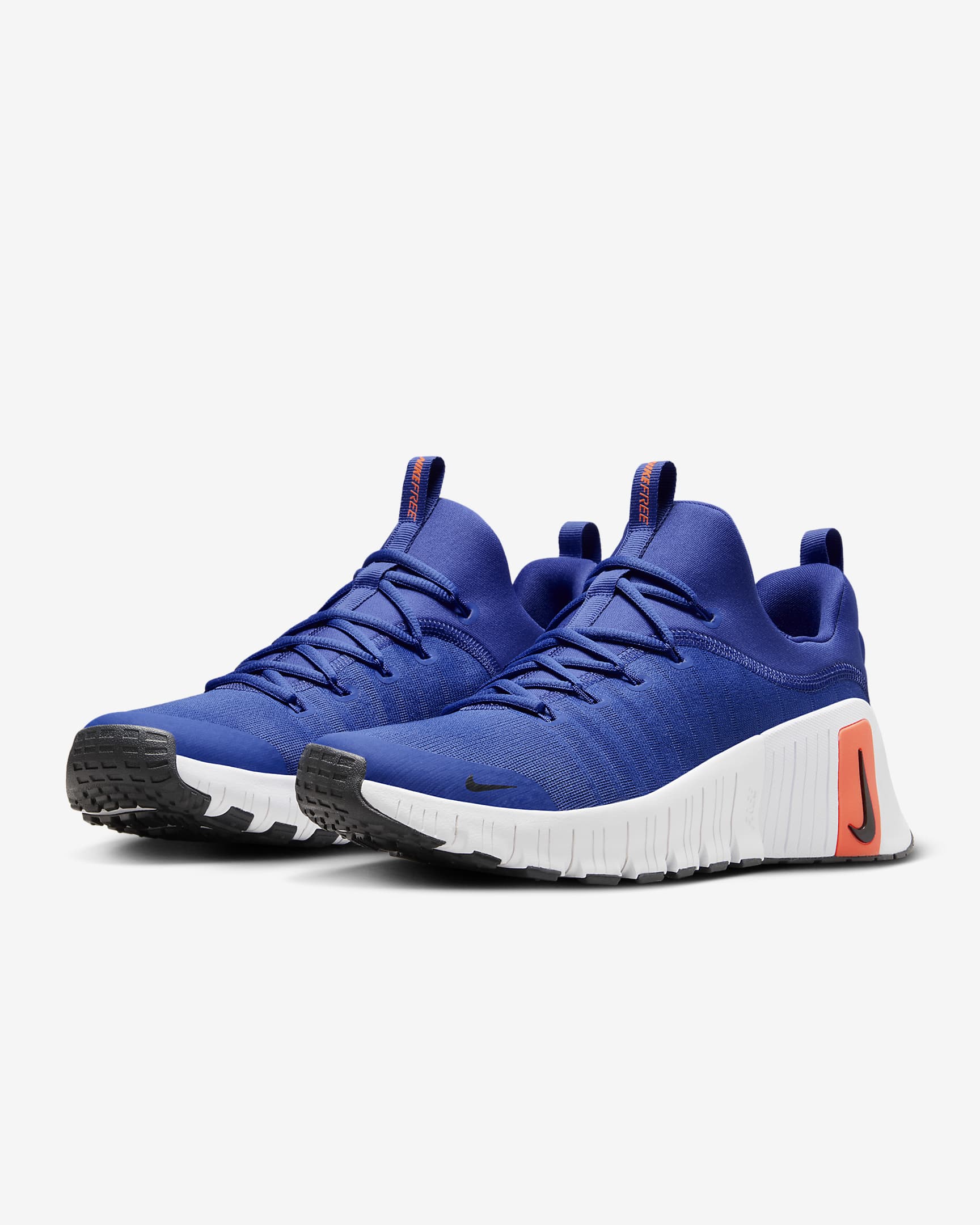 Nike Free Metcon 6 Men's Workout Shoes - Astronomy Blue/Hyper Crimson/Pale Ivory/Black