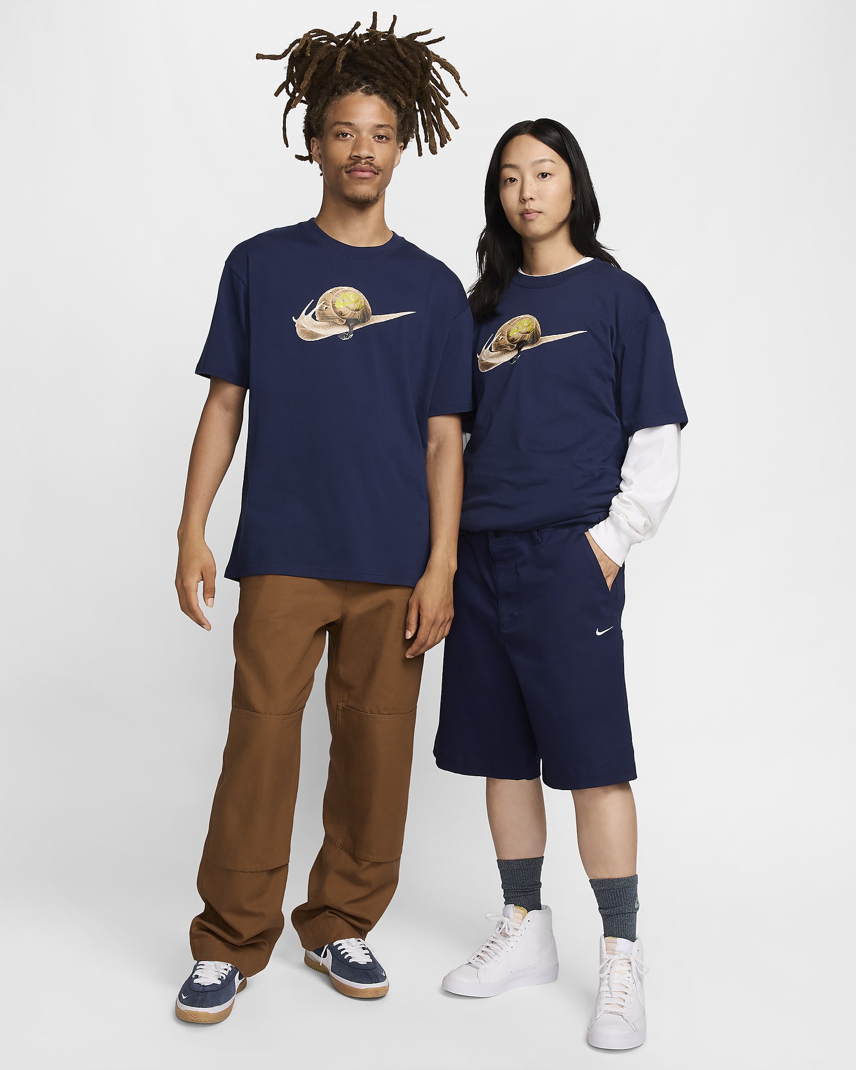 Nike SB Max90 Skate T-Shirt - Midnight Navy