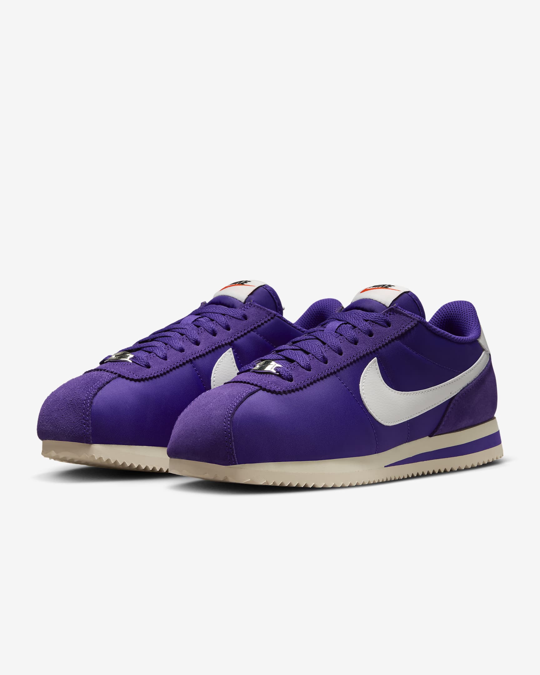 Scarpa Nike Cortez Textile - Field Purple/Alabaster/Safety Orange/Summit White