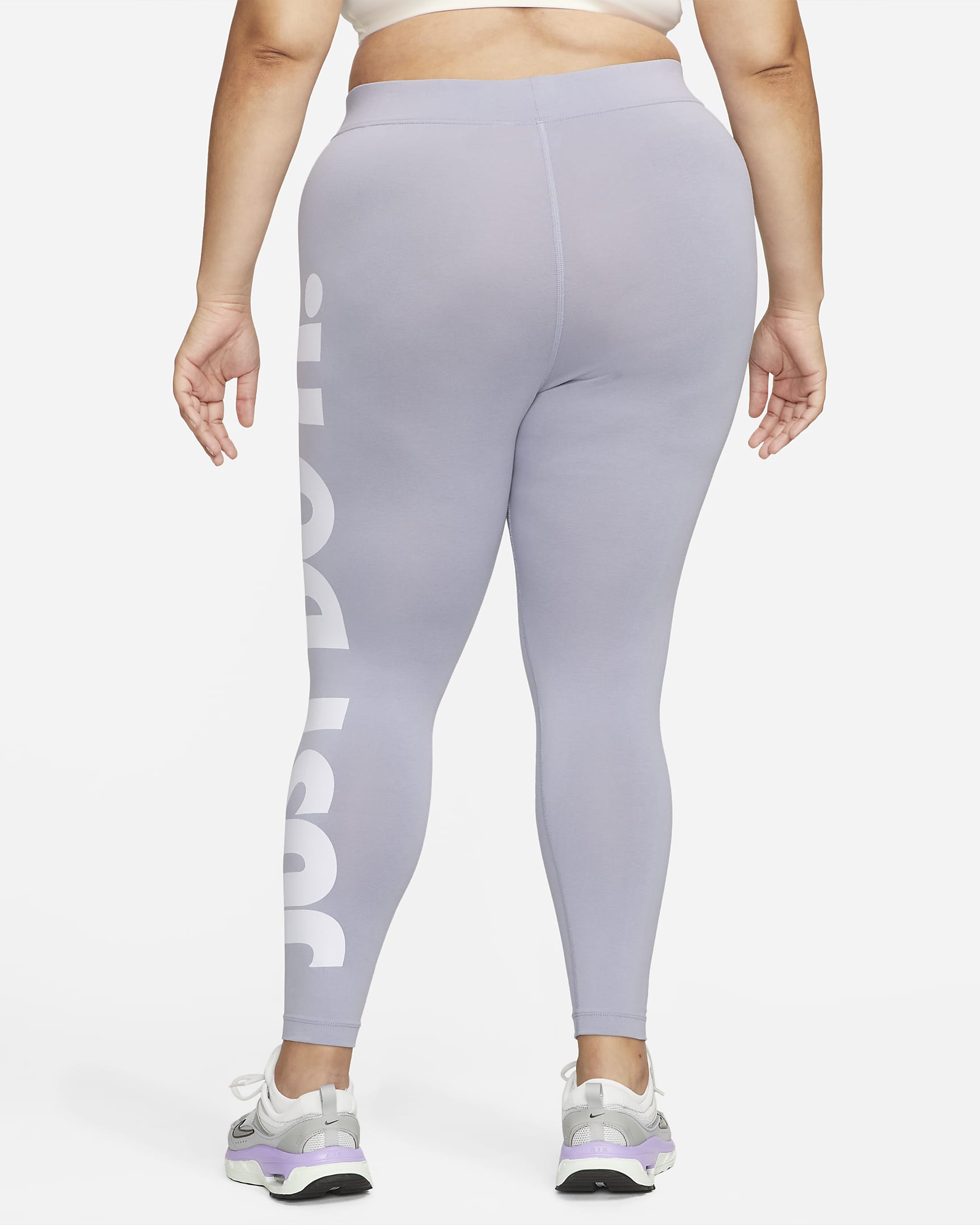 Nike Sportswear Essential Women's HighWaisted Graphic Leggings (Plus