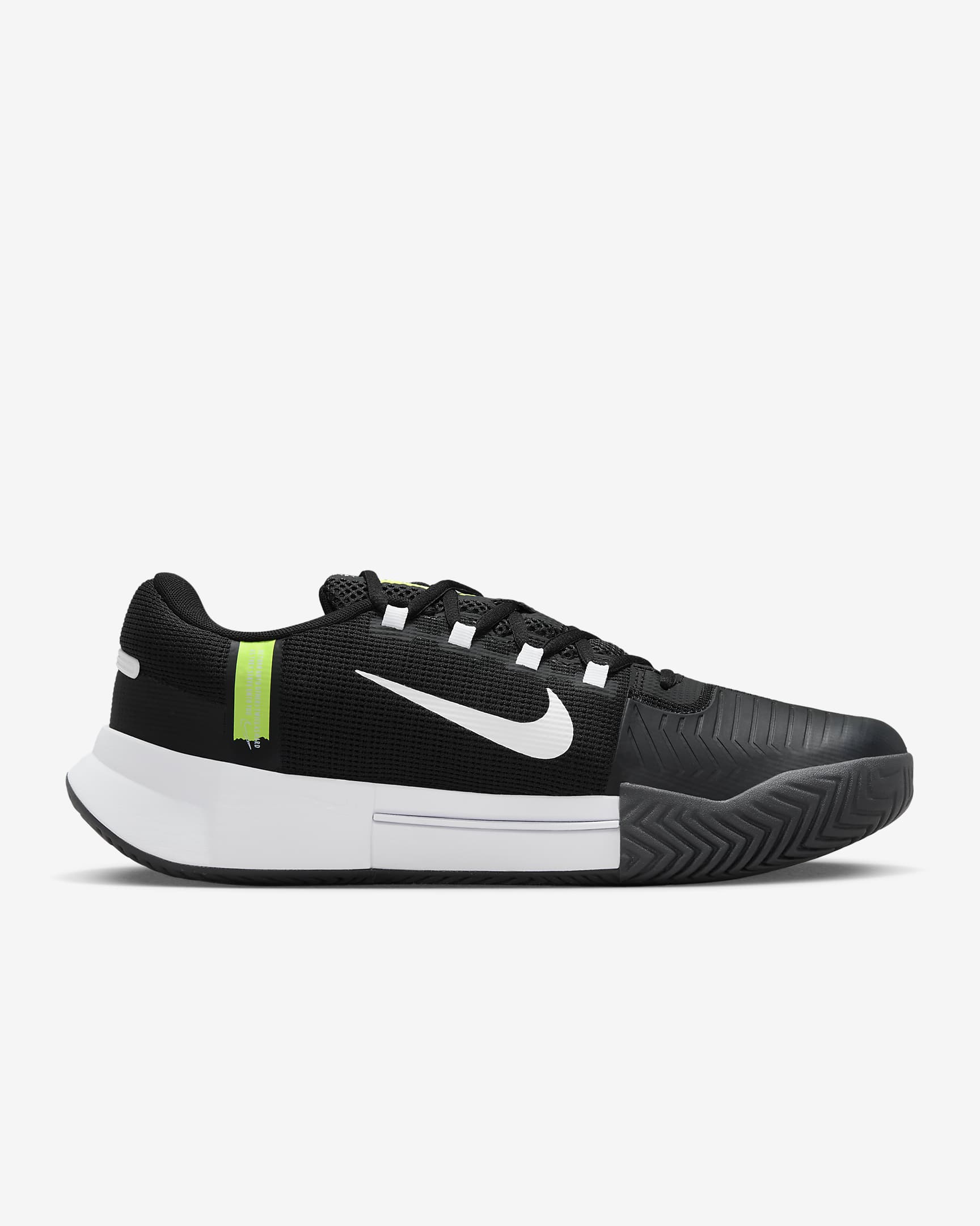 Nike Zoom GP Challenge 1 hardcourt tennisschoenen voor heren - Zwart/Zwart/Wit