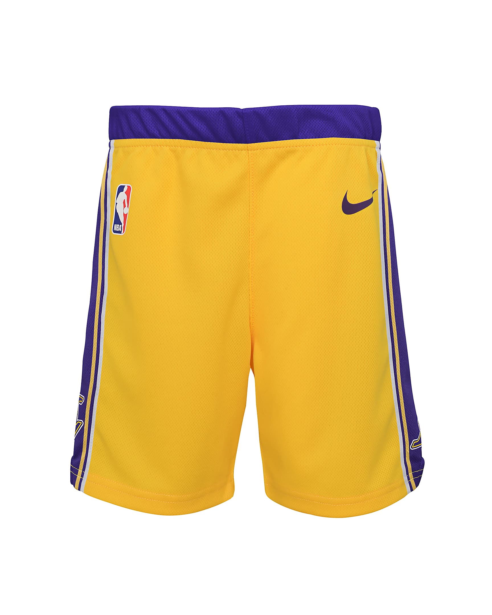 LeBron James Los Angeles Lakers Icon Edition Older Kids' (Boys') Nike NBA Jersey and Shorts Box Set - Amarillo