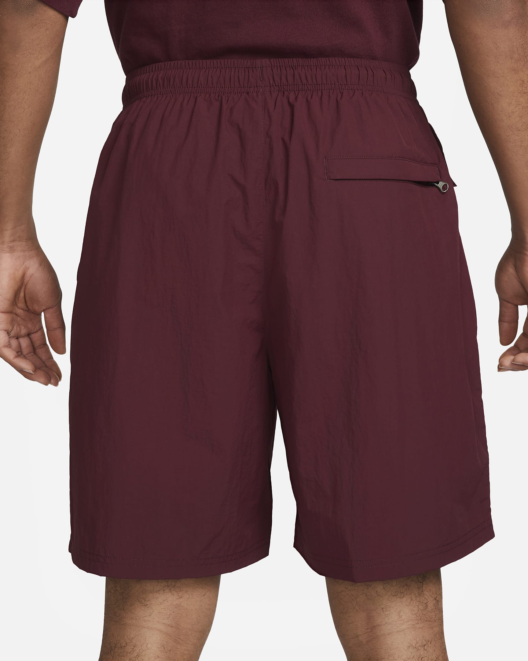 nike swoosh woven shorts