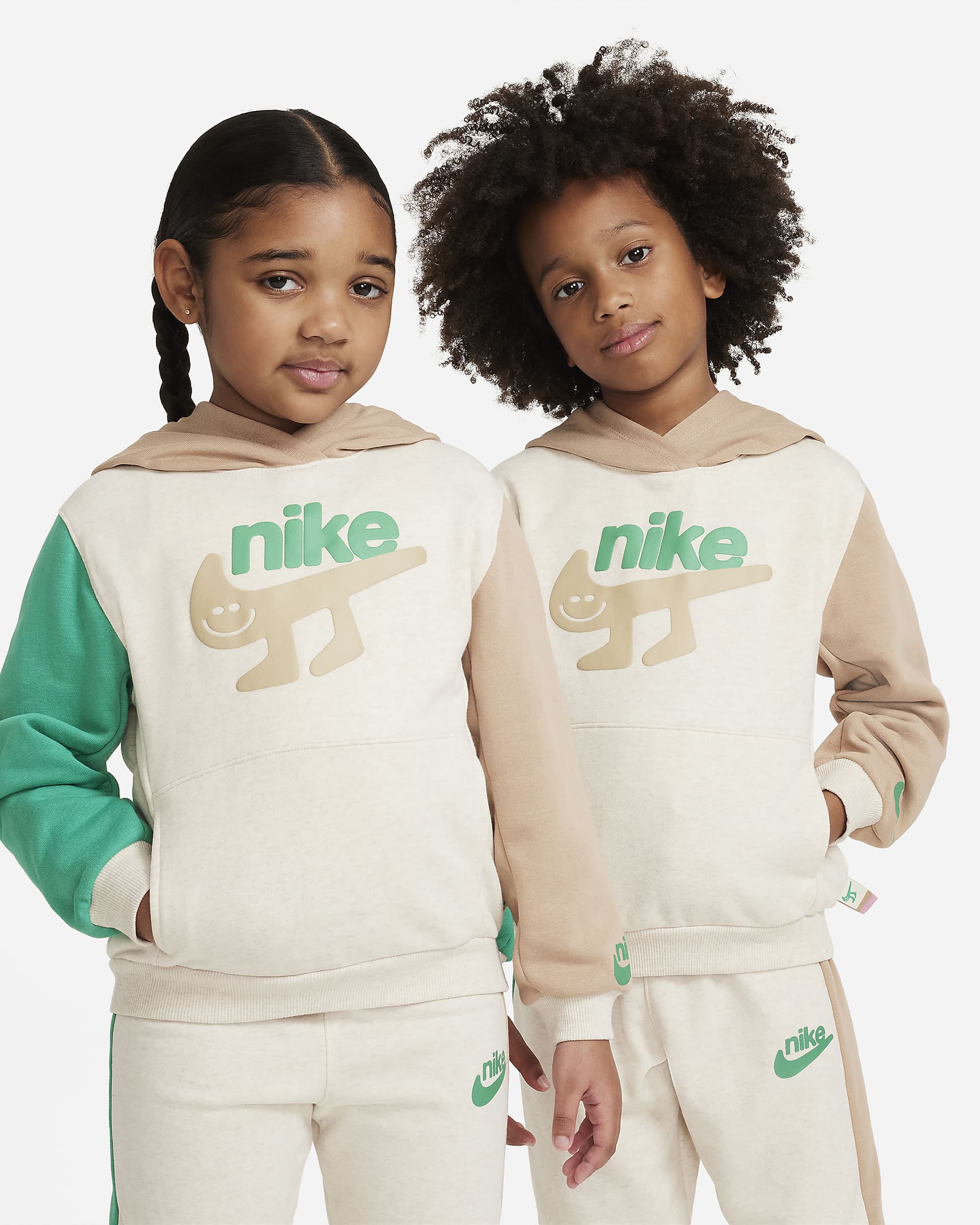 Nike Little Kids' 2-Piece Jogger Set - Pale Ivory