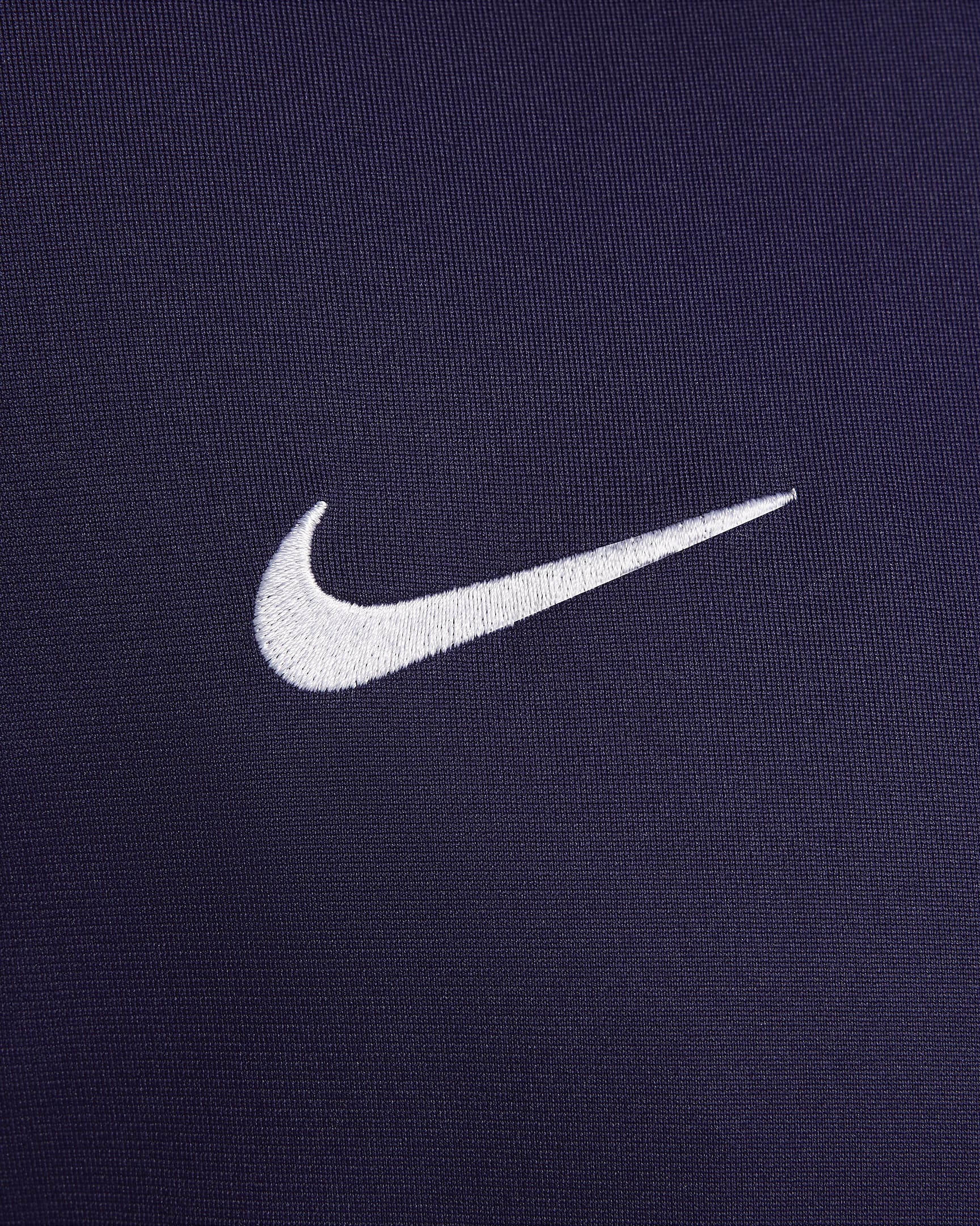 Męski dzianinowy dres piłkarski Nike Dri-FIT Anglia Strike - Purple Ink/Rosewood/Biel