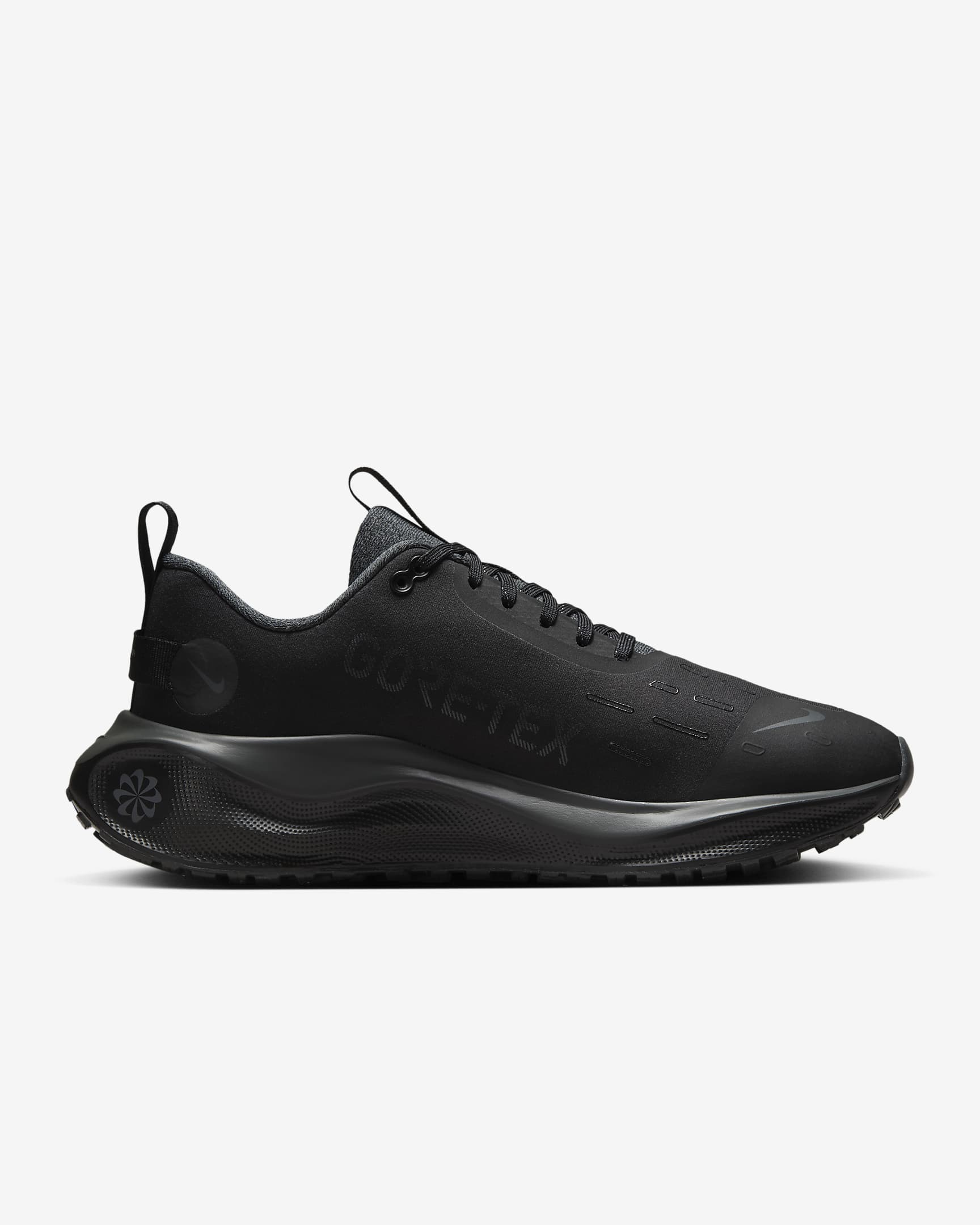 Damskie wodoszczelne buty do biegania po asfalcie Nike InfinityRN 4 GORE-TEX - Czerń/Volt/Dark Grey/Anthracite