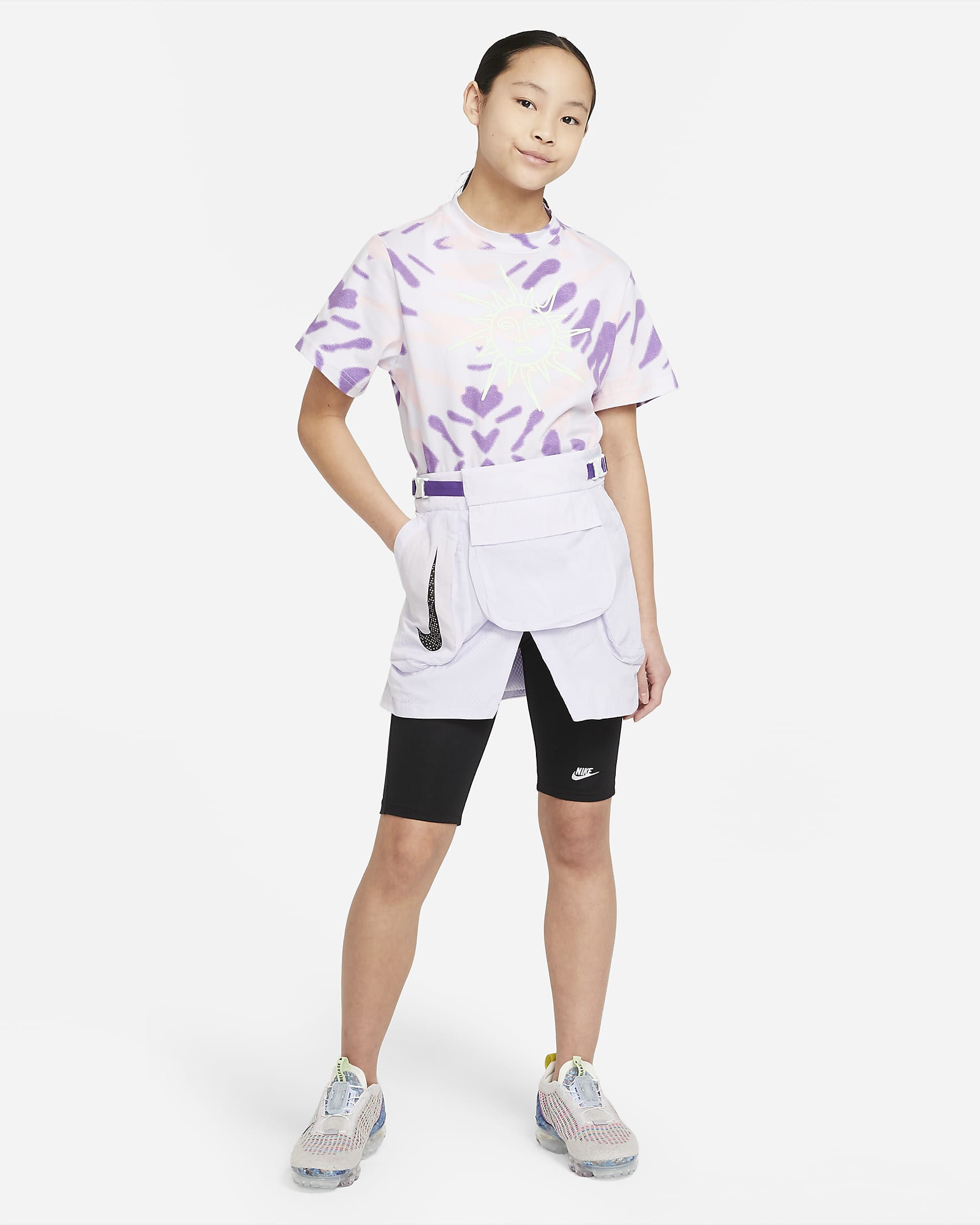 Nike Big Kids' (Girls') Convertible Cargo Skirt. Nike.com