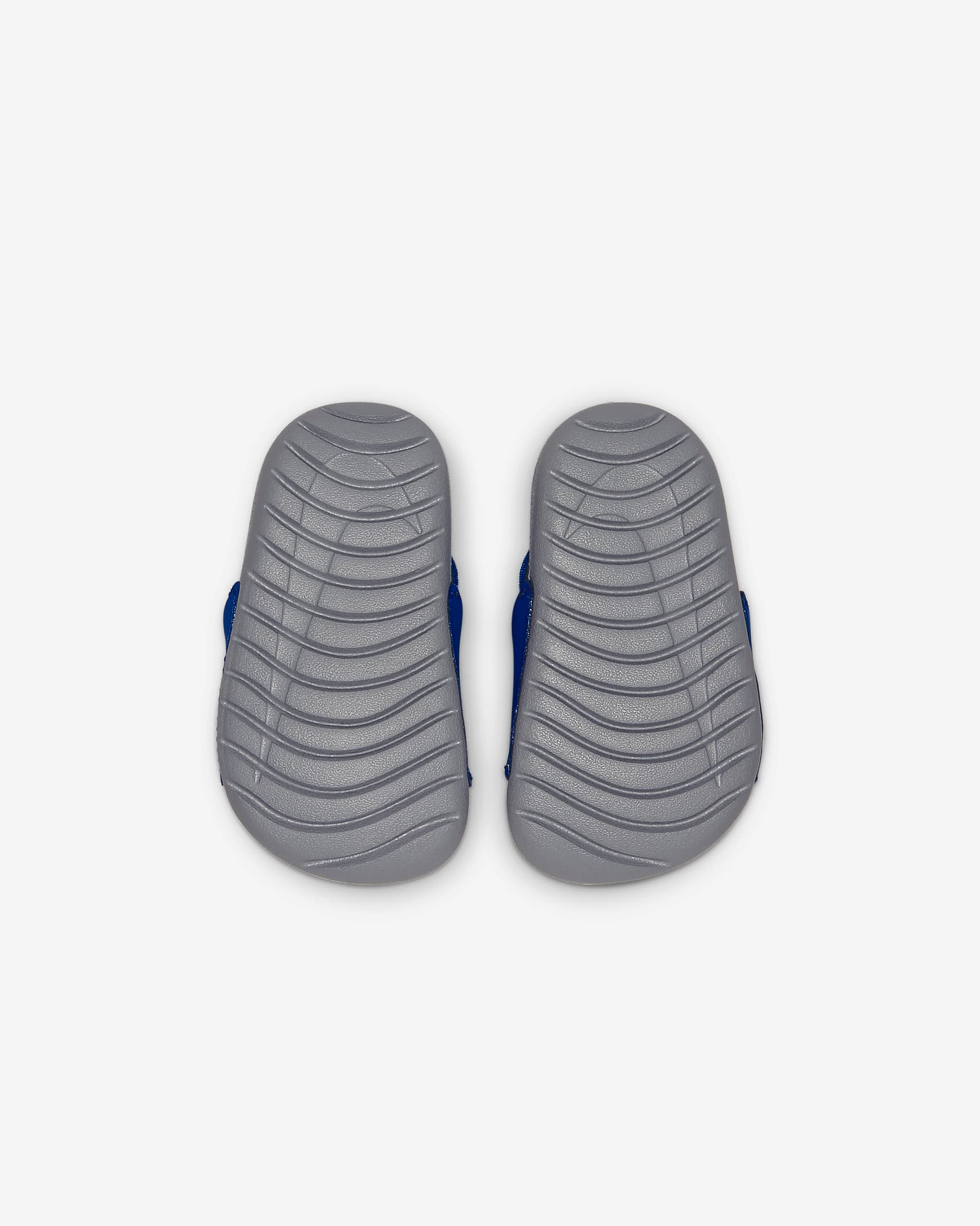 Nike Kawa-badesandal til babyer og småbørn - Hyper Cobalt/Wolf Grey/hvid