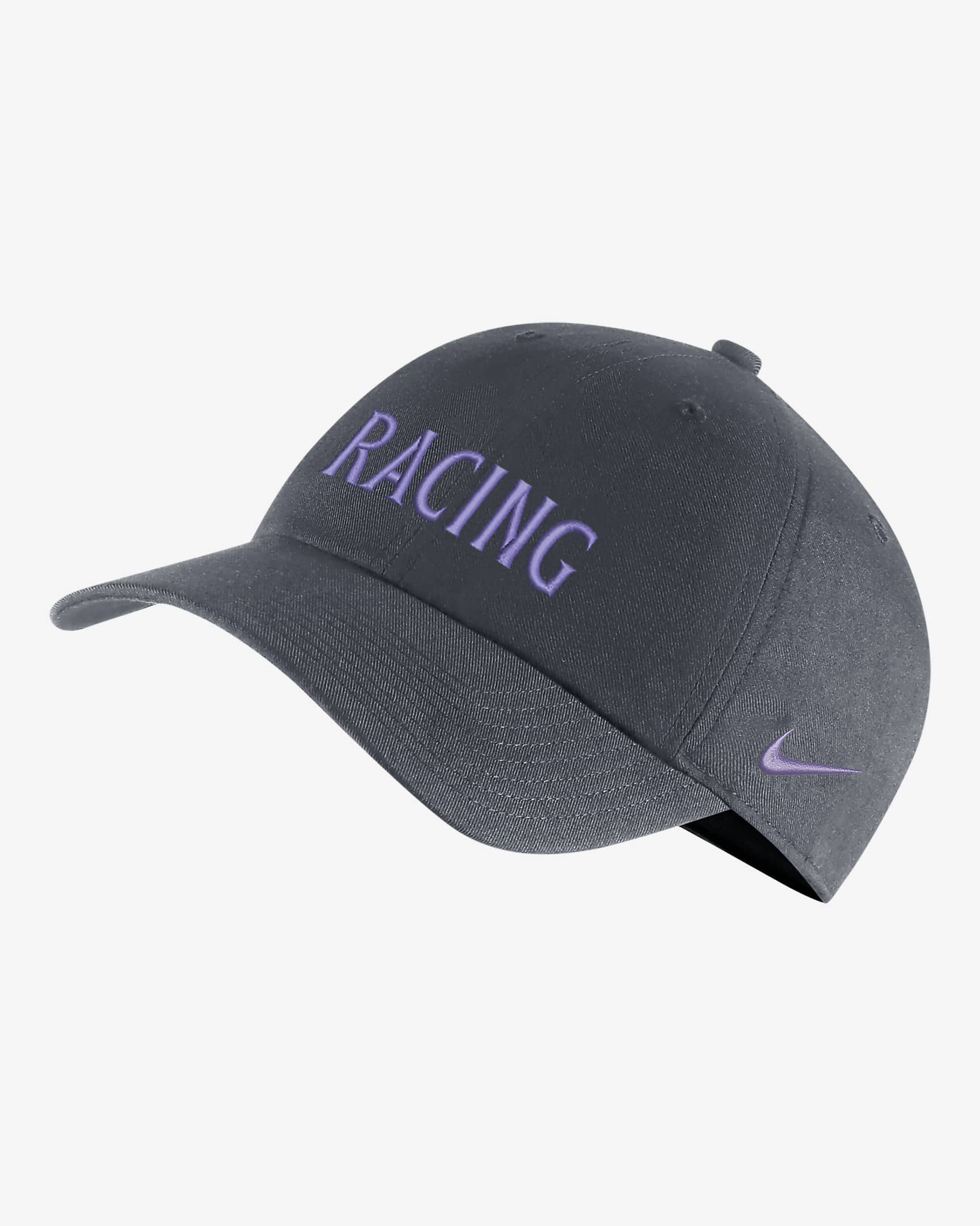 Racing Louisville FC Heritage86 Nike NWSL Soccer Cap - Flint Grey