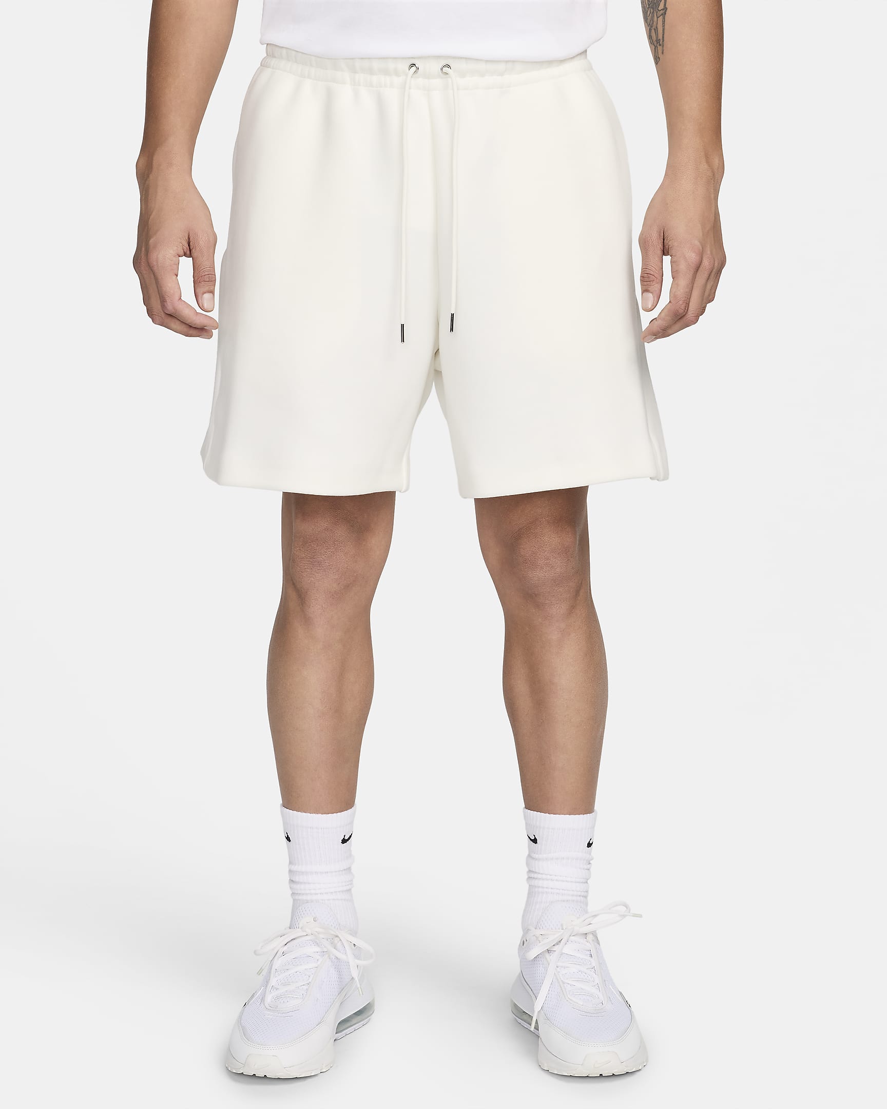 Shorts in fleece Nike Sportswear Tech Fleece Reimagined – Uomo - Sail