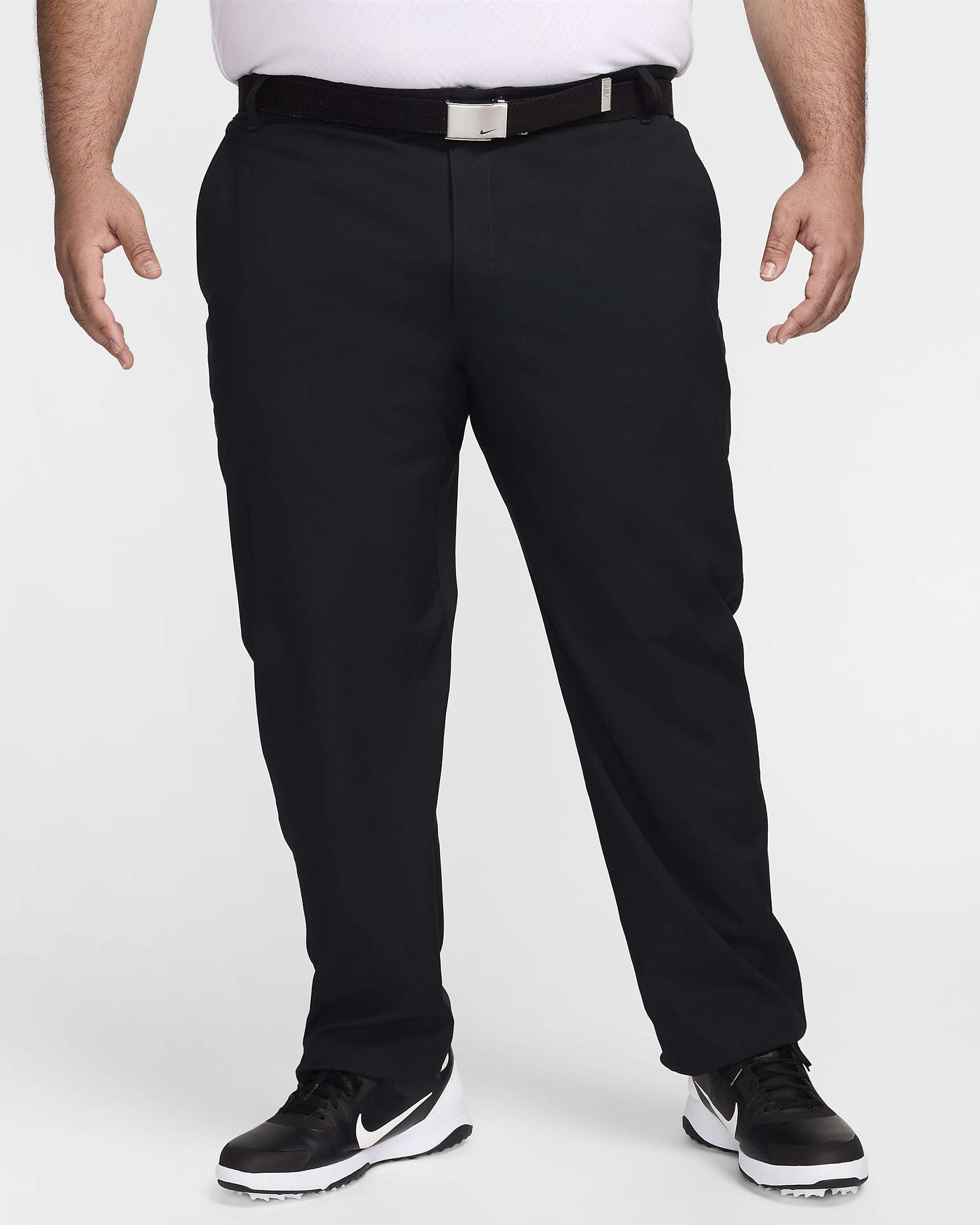 Pantalones de golf para hombre Nike Dri-FIT Victory - Negro/Blanco