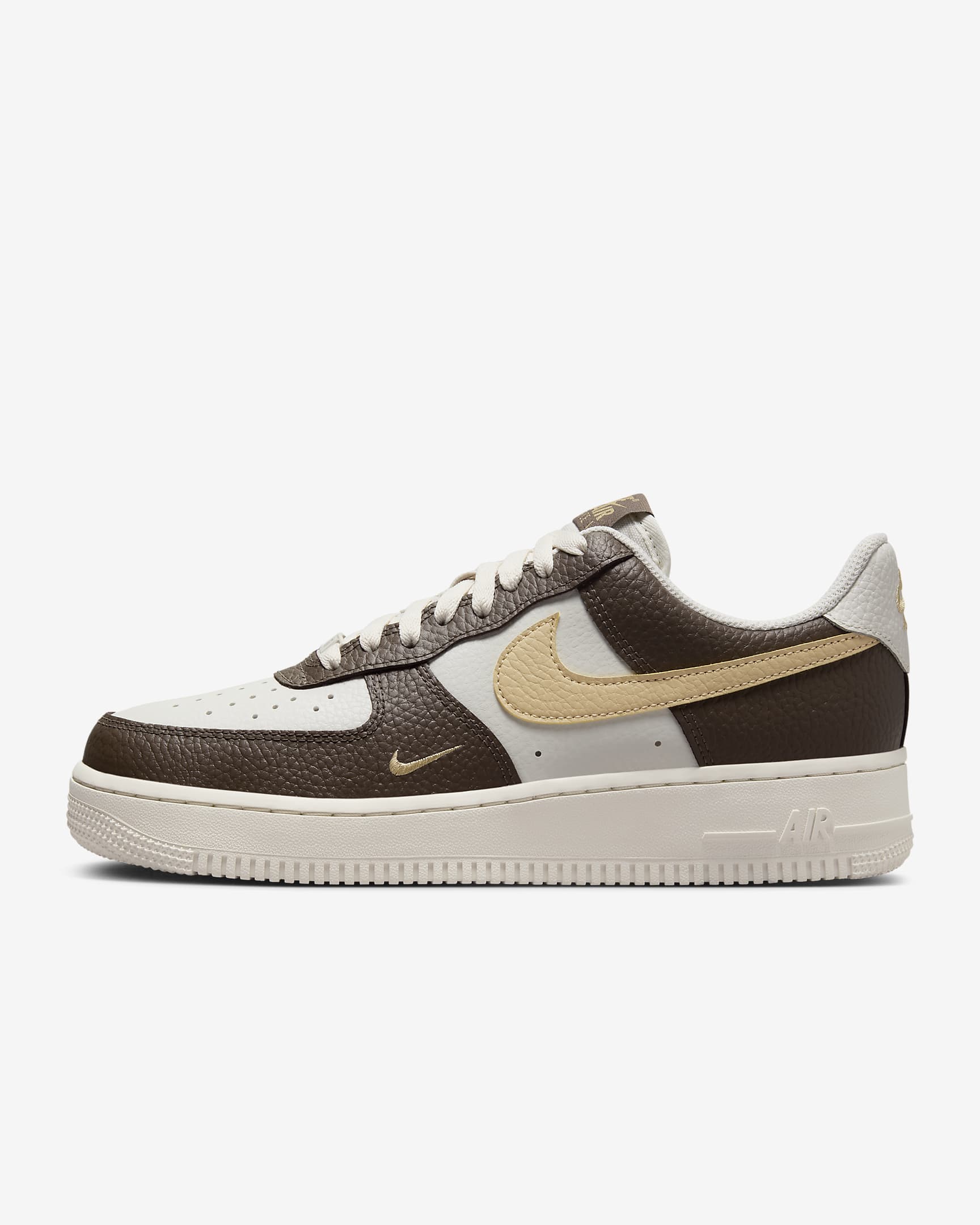 Sapatilhas Nike Air Force 1 '07 para mulher - Phantom/Ironstone/Sesame