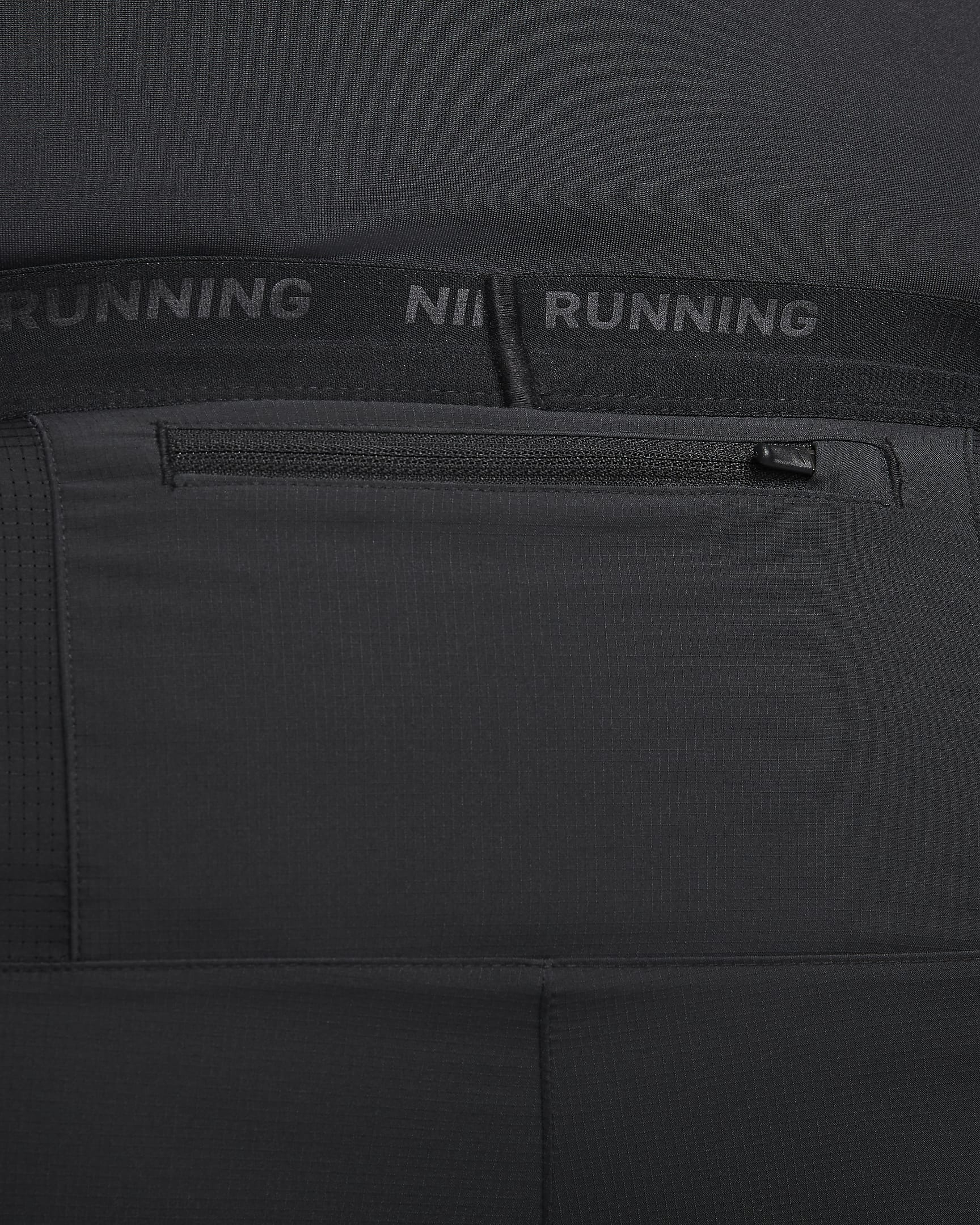 Shorts da running Hybrid 13 cm Dri-FIT Nike Stride – Uomo - Nero/Nero/Nero