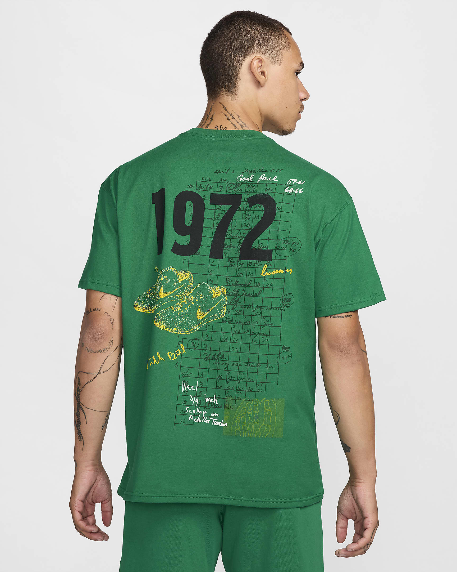 Nike Sportswear Men's Max90 T-Shirt - Malachite/Speed Yellow