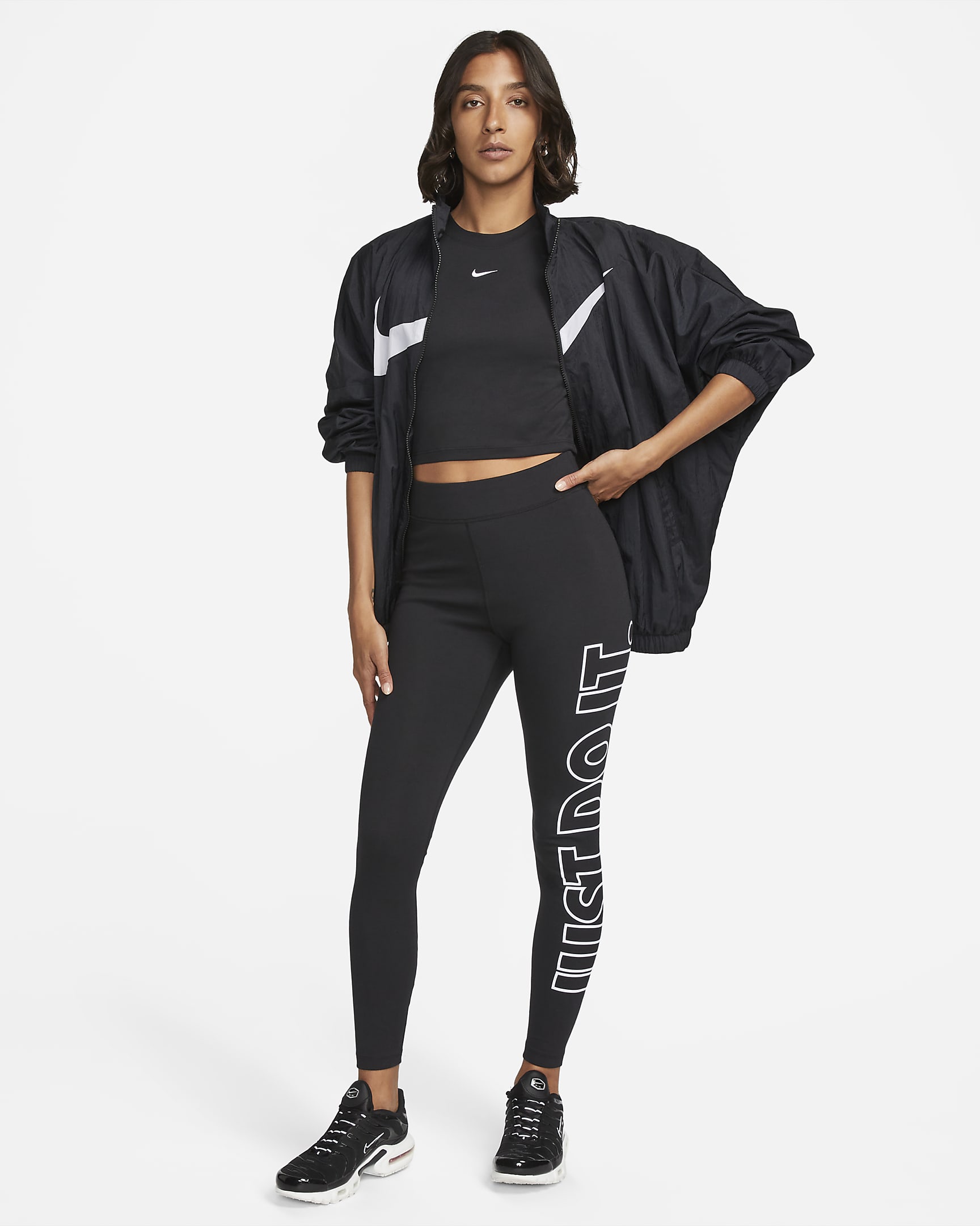 Nike Sportswear Classics Women's Graphic High-Waisted Leggings. Nike HR