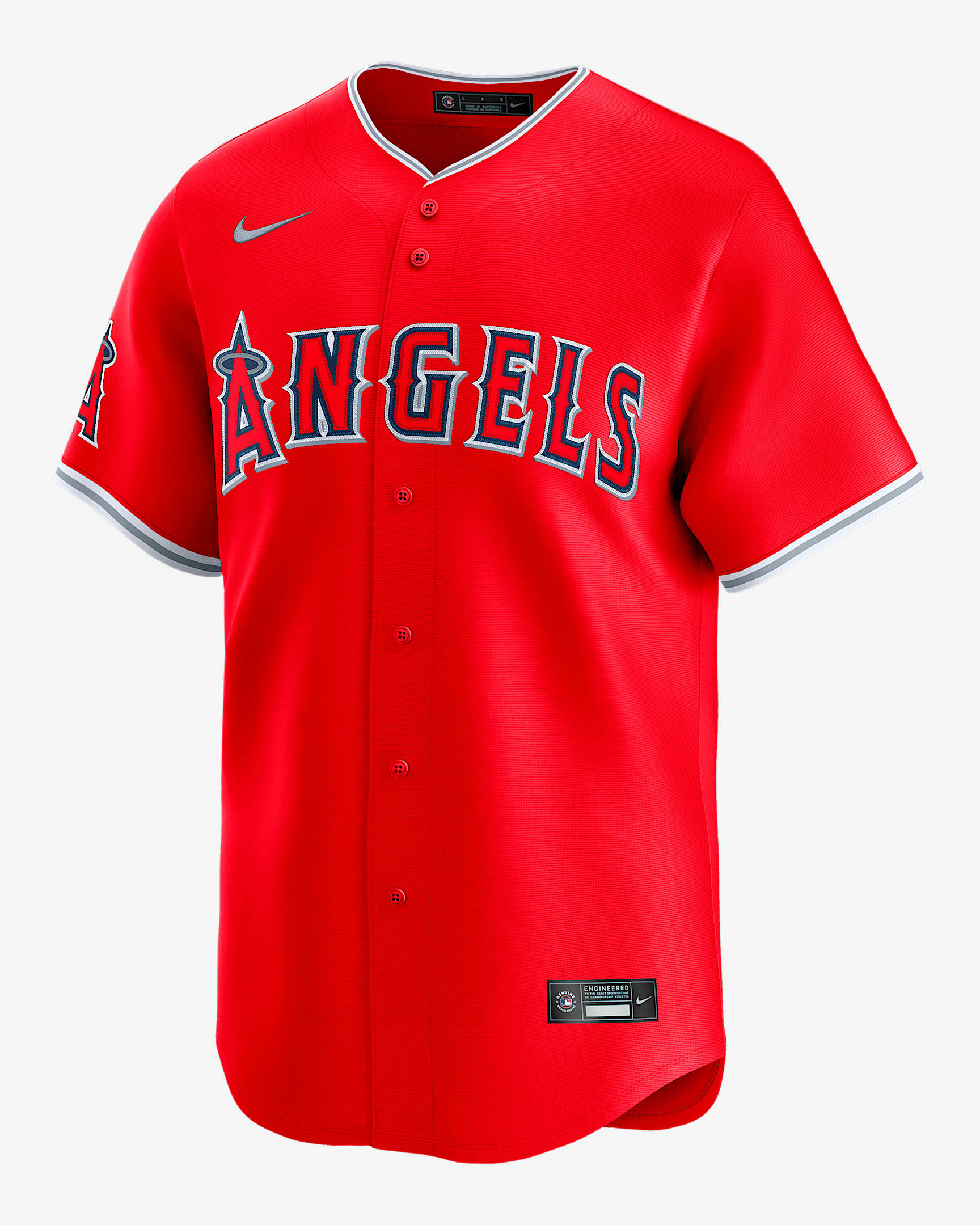 Los Angeles Angels Men's Nike Dri-FIT ADV MLB Limited Jersey - Red