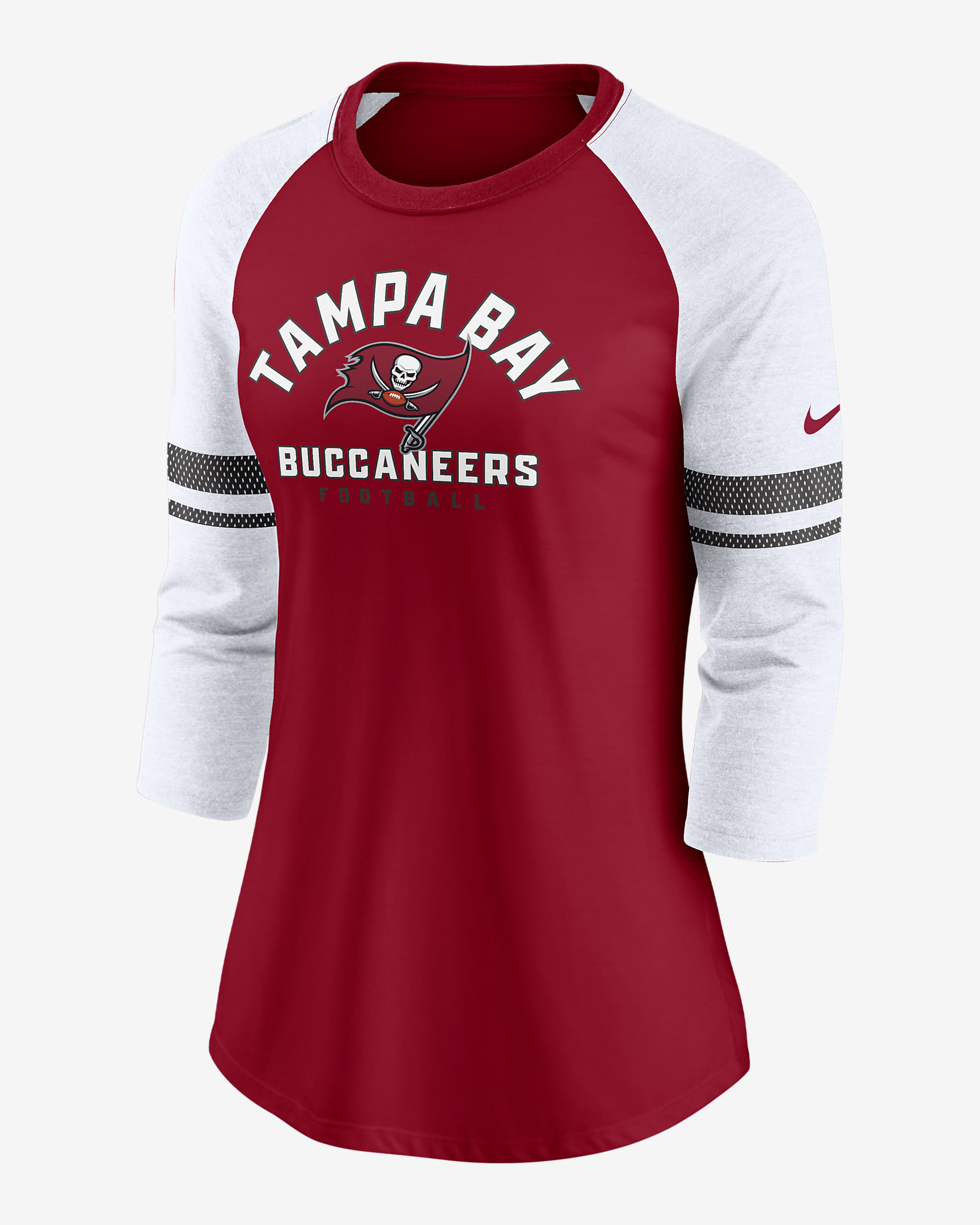 Nike Fashion (NFL Tampa Bay Buccaneers) Women's 3/4-Sleeve T-Shirt ...