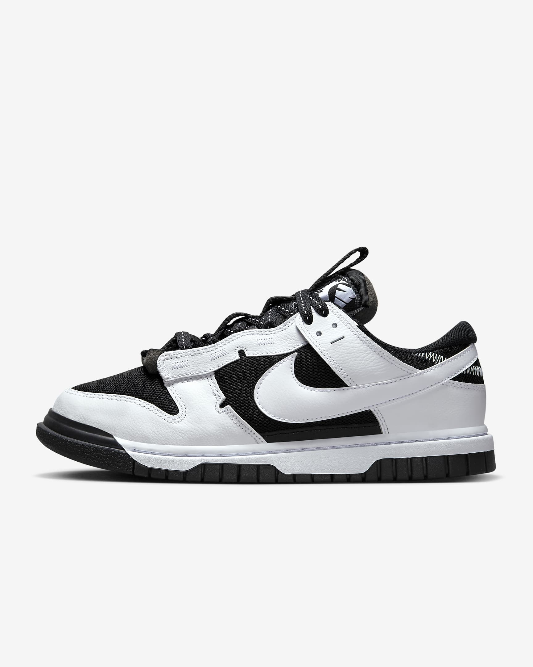 Nike Air Dunk Jumbo Men's Shoes - Black/White