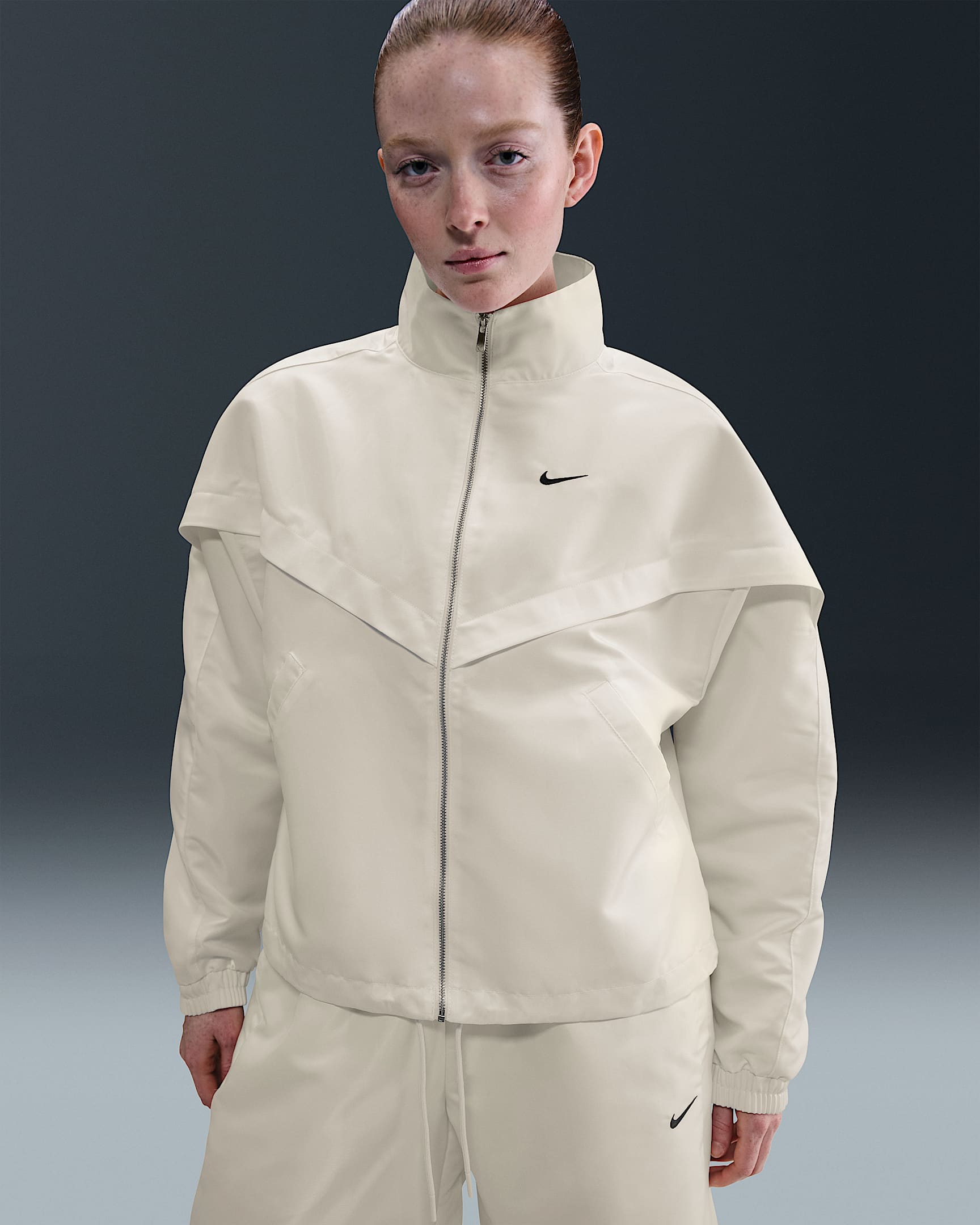 Nike Sportswear Windrunner Women's Jacket - Sail/Black