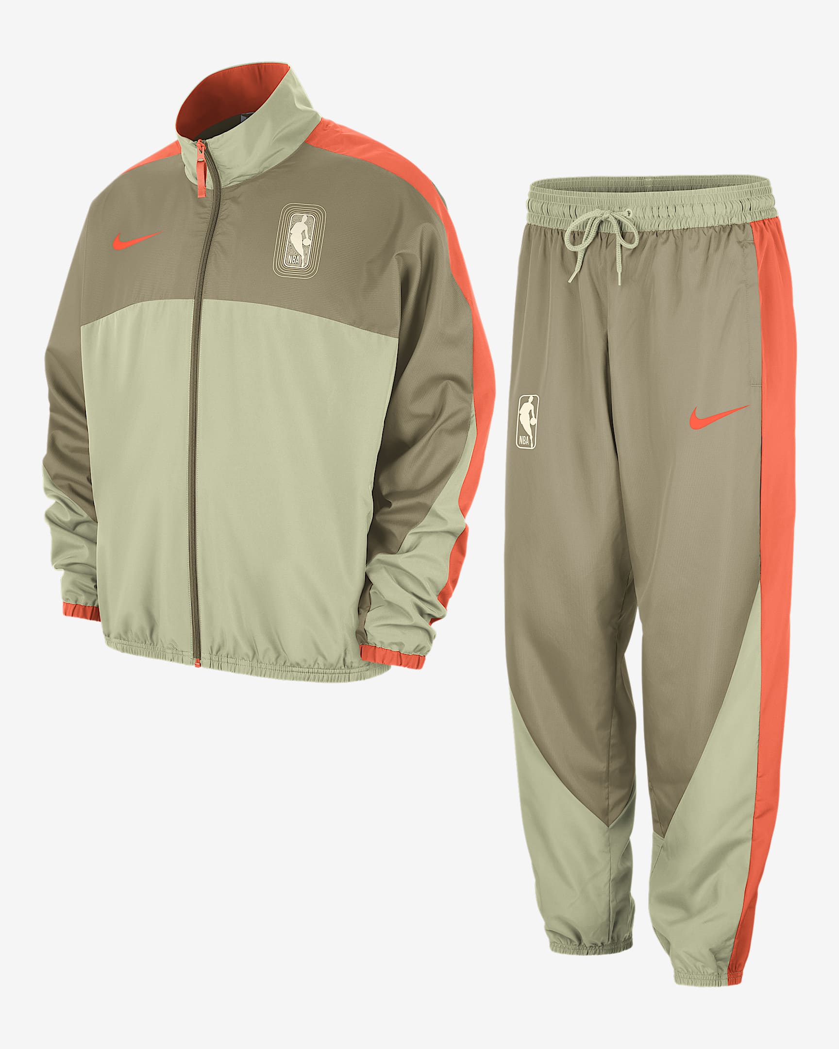 nike trainingspak groen heren