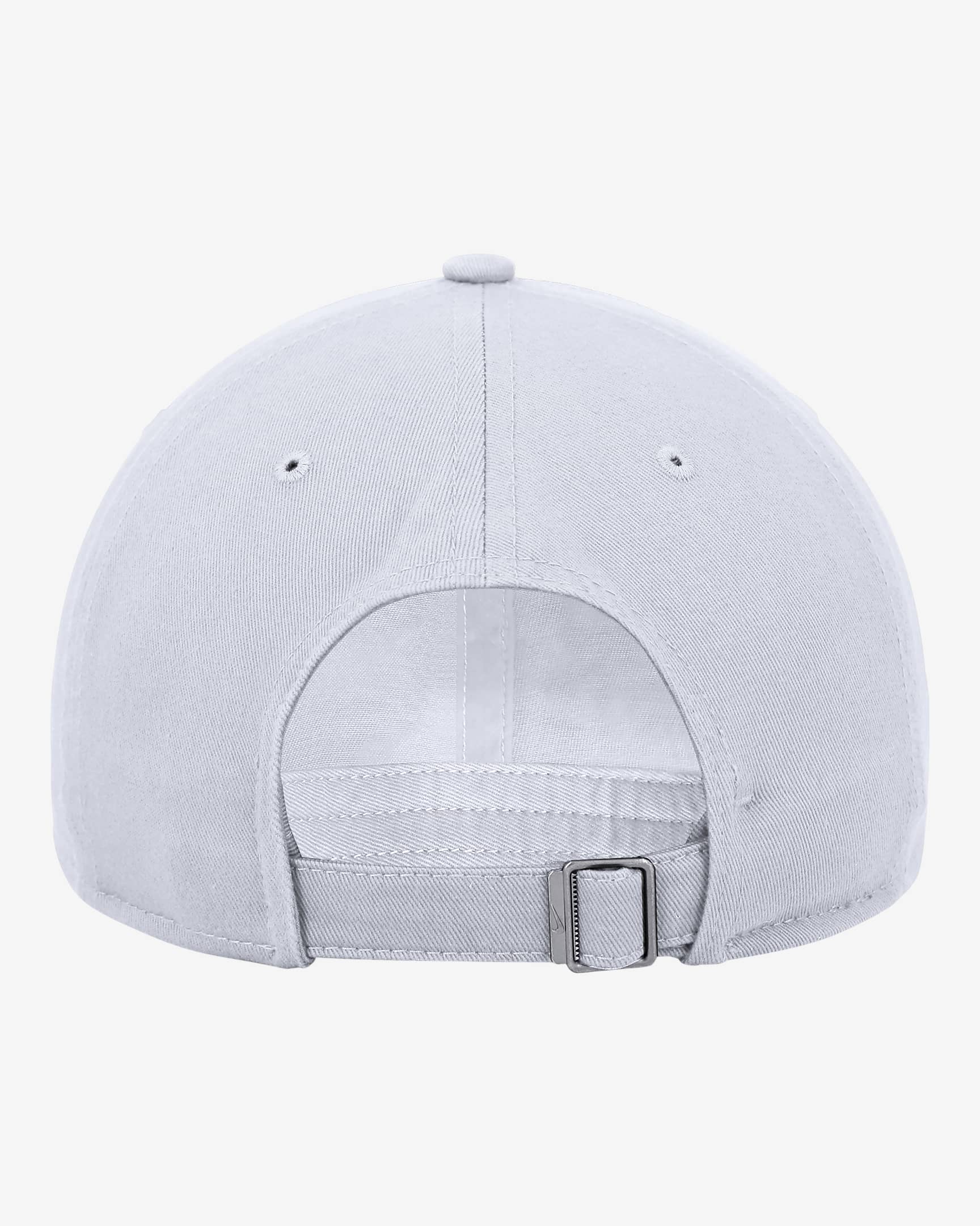 Nike Club Unstructured Baseball Cap - White