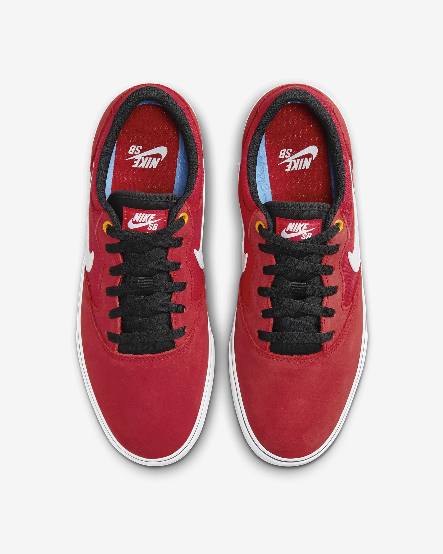 Tenis de skateboarding Nike SB Chron 2 - Rojo universitario/Negro/Blanco/Blanco