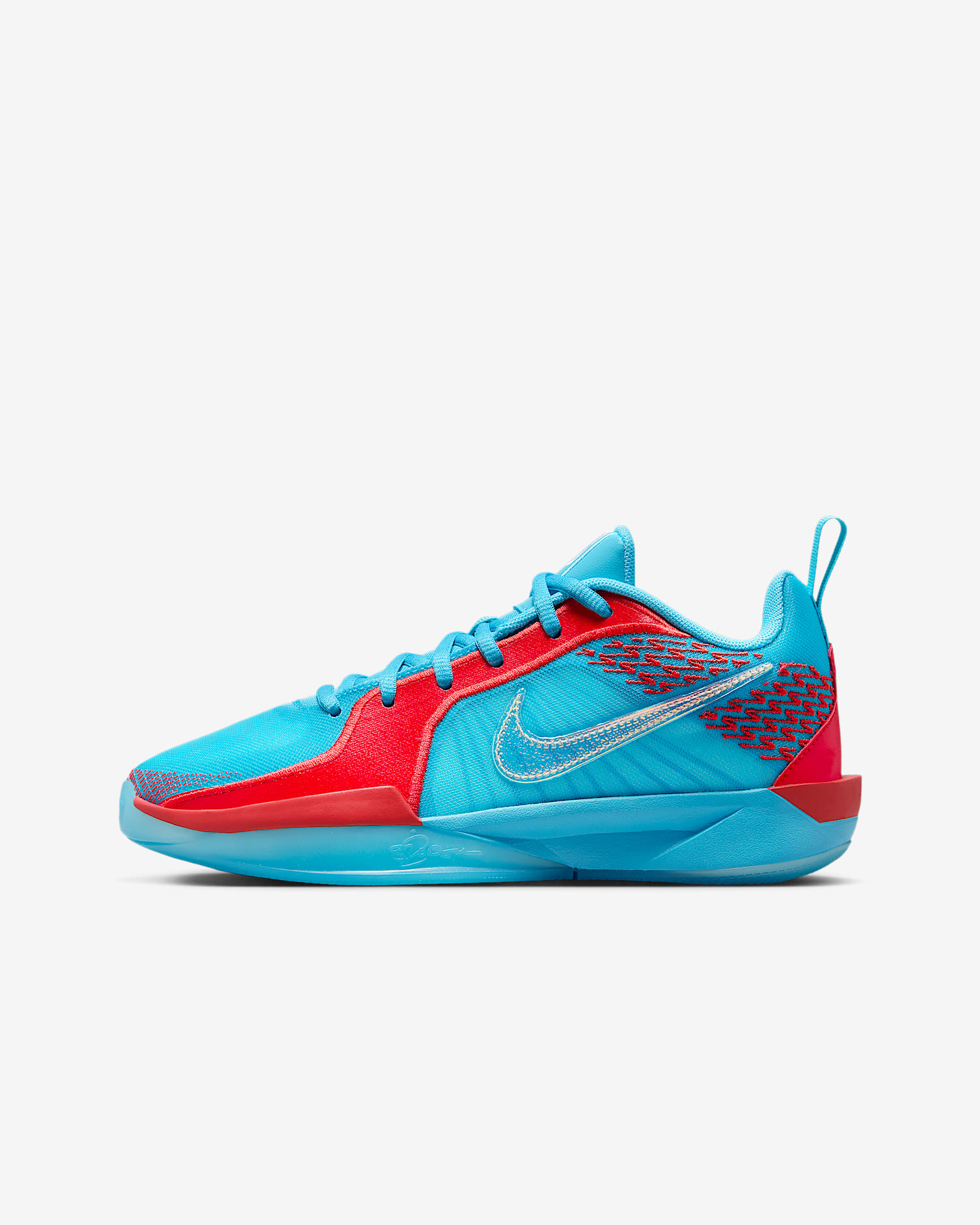 Sabrina 2 Big Kids' Basketball Shoes - Baltic Blue/Light Crimson/Glacier Blue/White