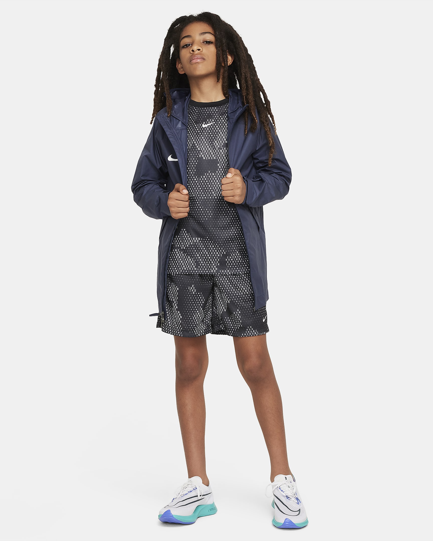 Nike Multi Older Kids' (Boys') Dri-FIT Short-Sleeve Top. Nike UK