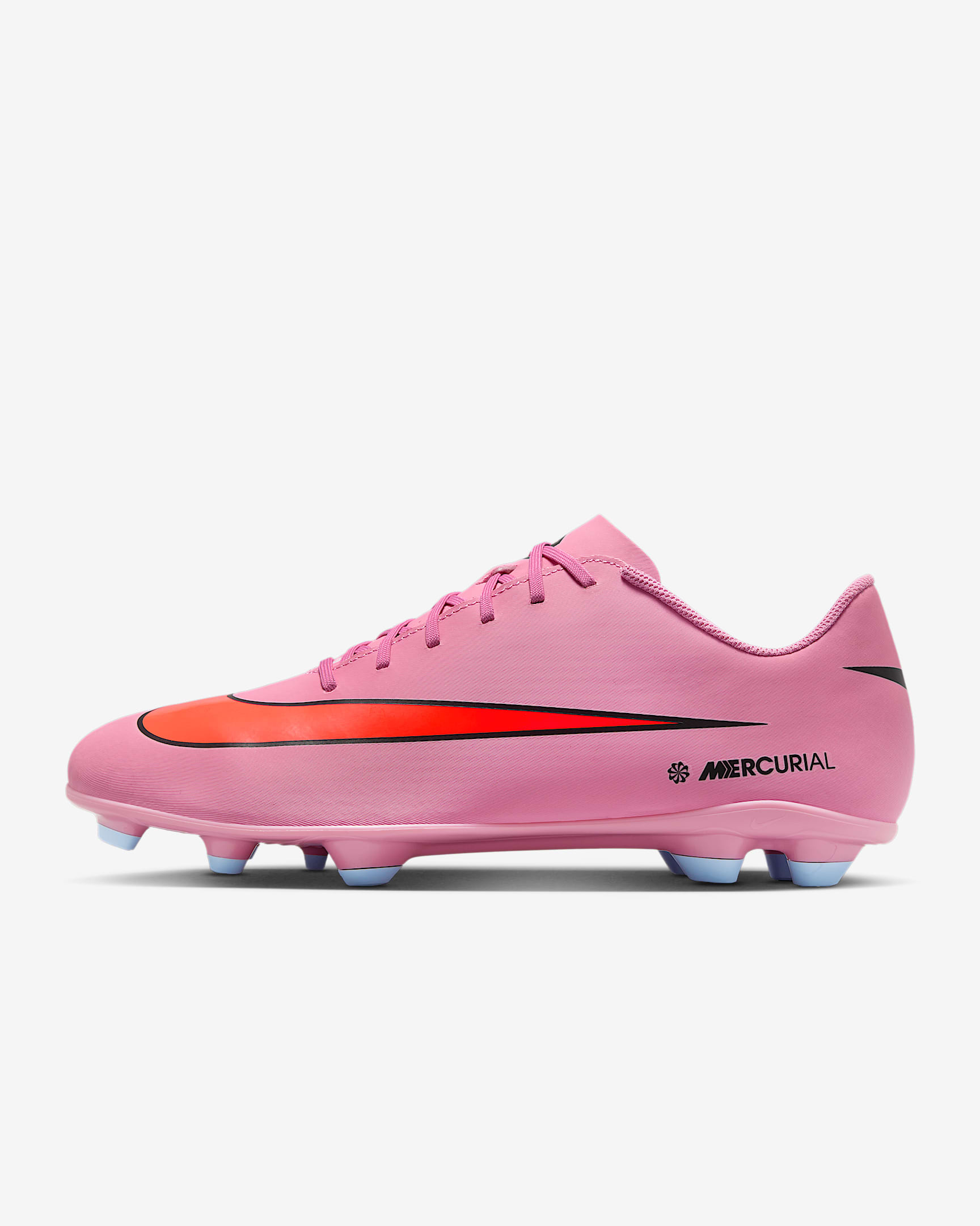 Tacos de fútbol para terrenos múltiples de corte low Nike Mercurial Vapor 16 Club - Flamenco mágico/Carmesí total/Negro