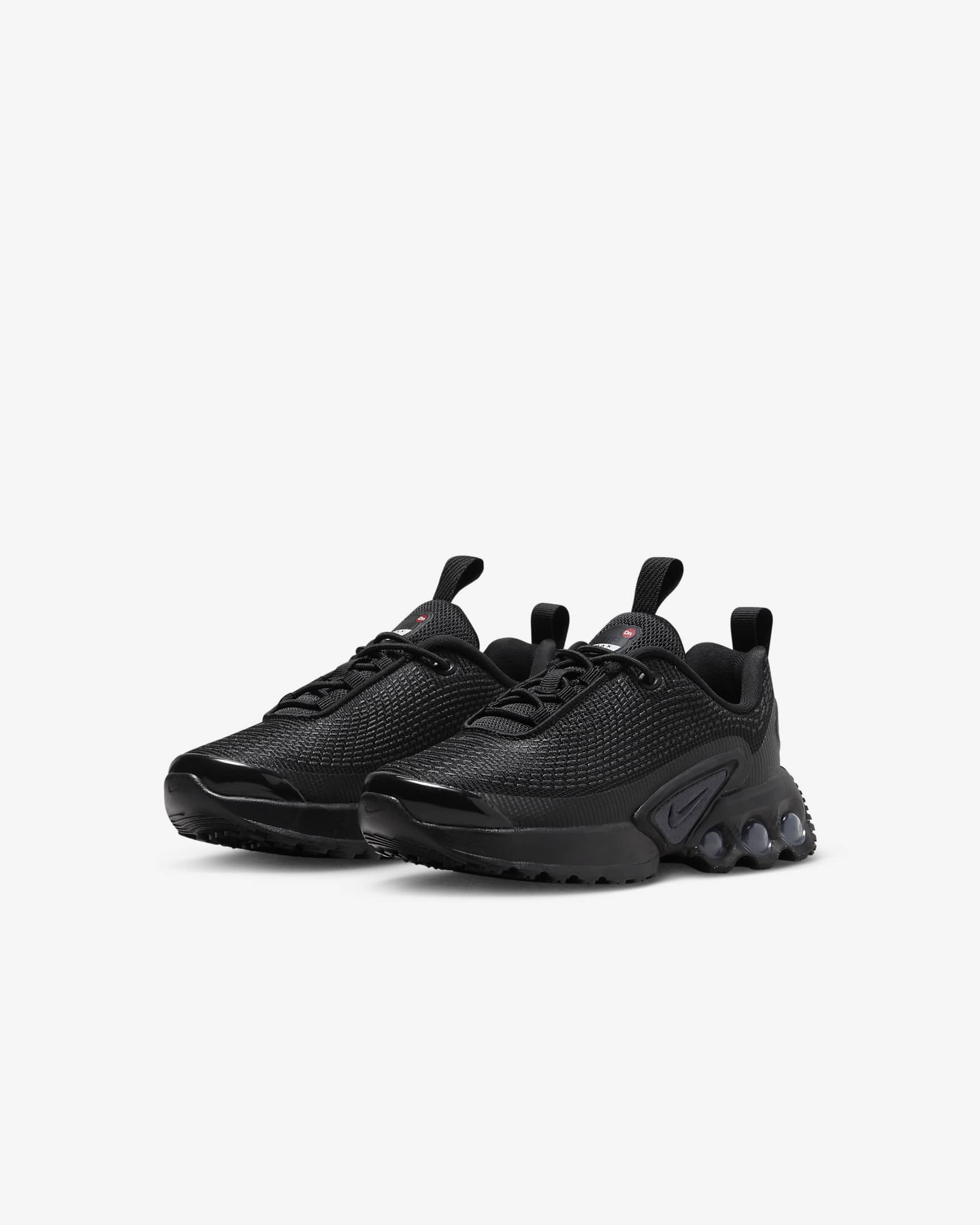 Sapatilhas Nike Air Max Dn para criança - Preto/Preto/Cinzento-escuro metalizado/Preto