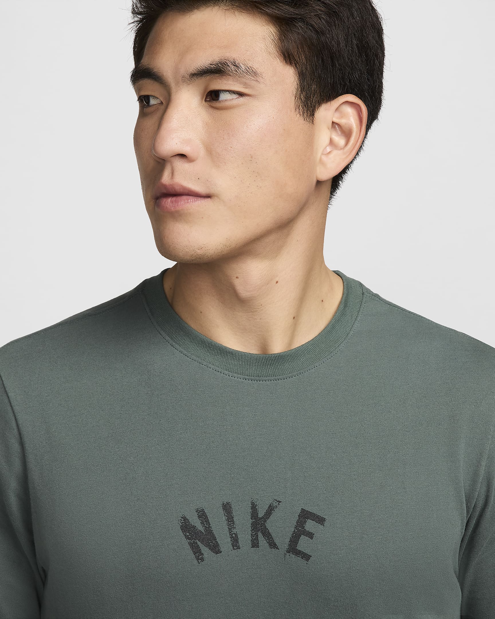 Nike Dri-FIT Fitness-T-Shirt (Herren) - Vintage Green