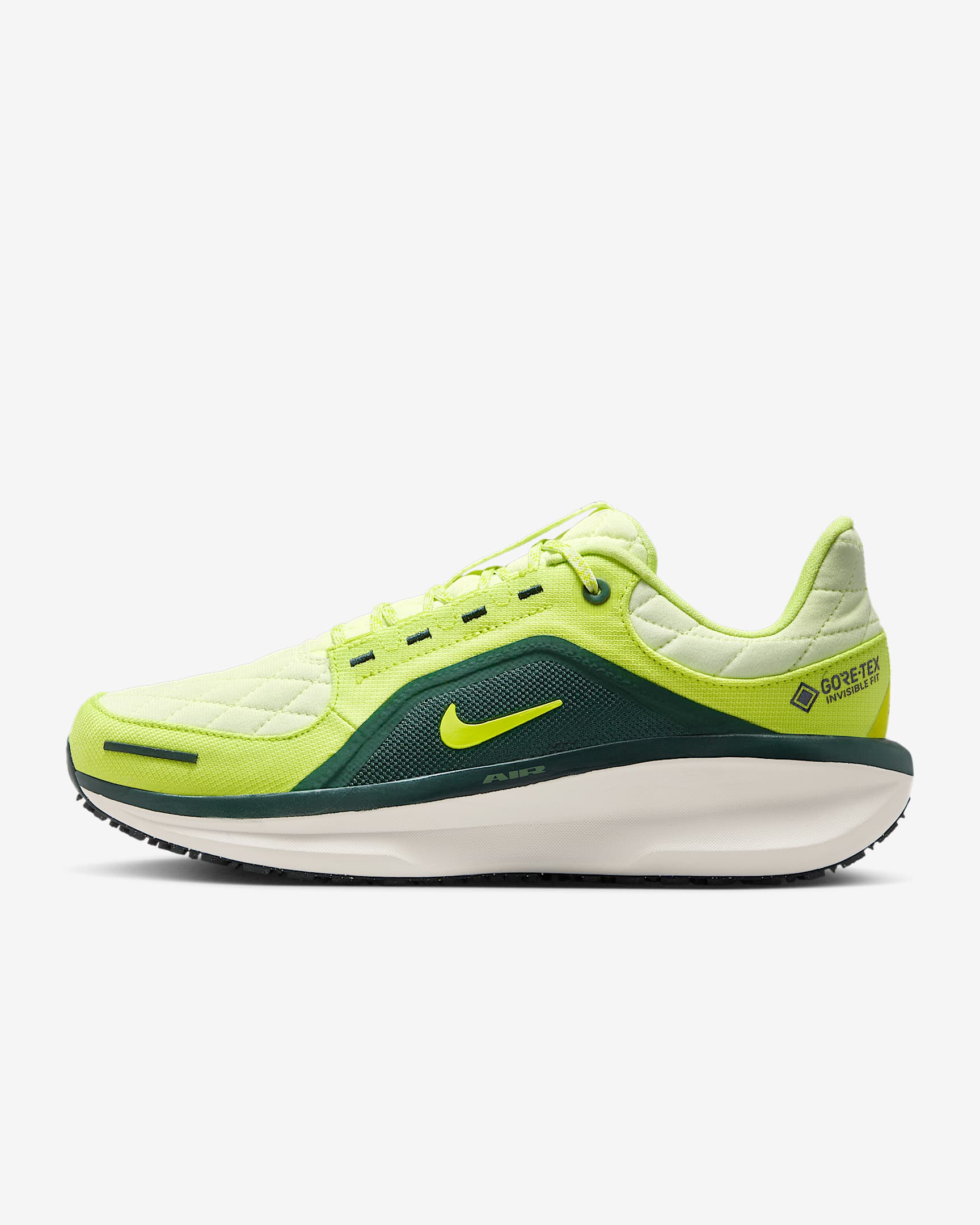 Nike Winflo 11 GORE-TEX vízhatlan, országúti női futócipő - Light Liquid Lime/Anthracite/Phantom/Cyber