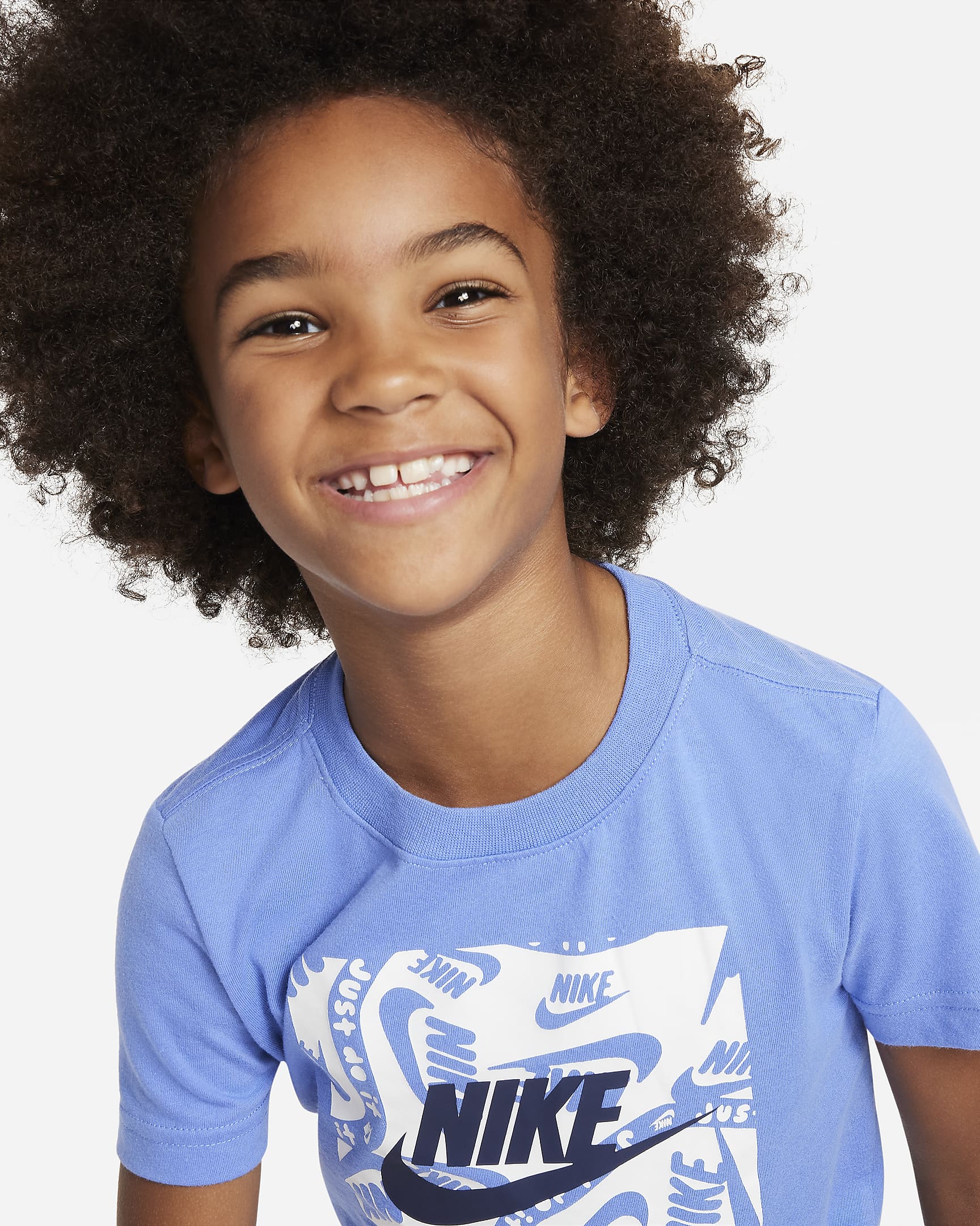 Nike Brandmark Square Basic Tee Little Kids T-Shirt. Nike.com