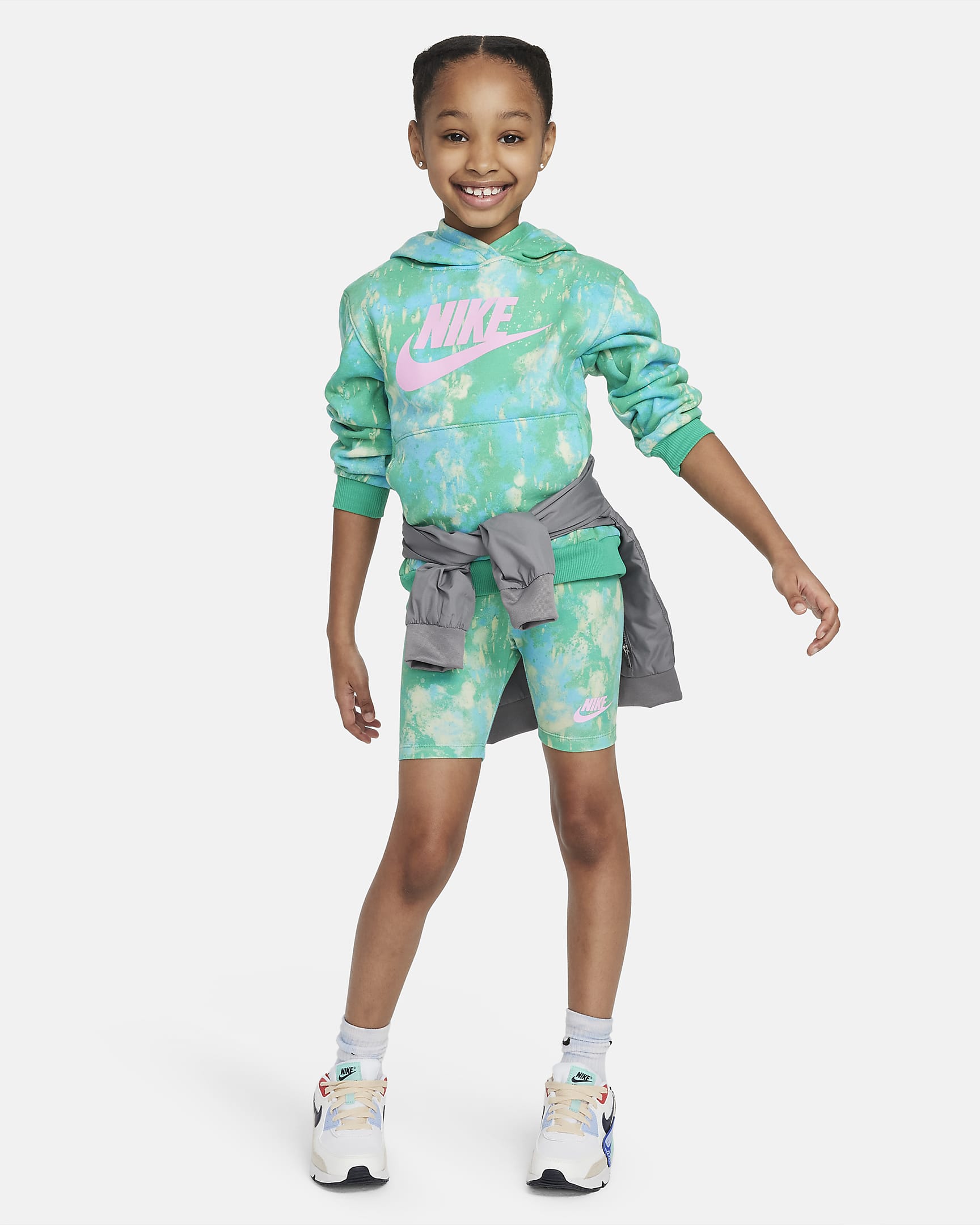 Nike Club Little Kids' Printed Bike Shorts. Nike.com