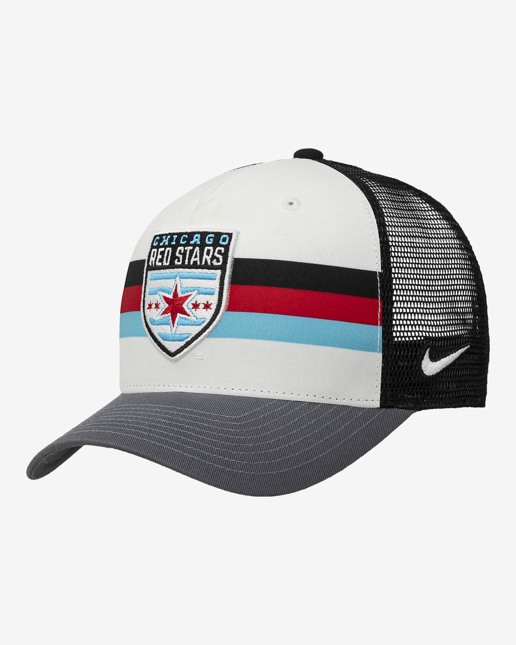 Gorra de rejilla Nike NWSL Chicago Red Stars - Negro