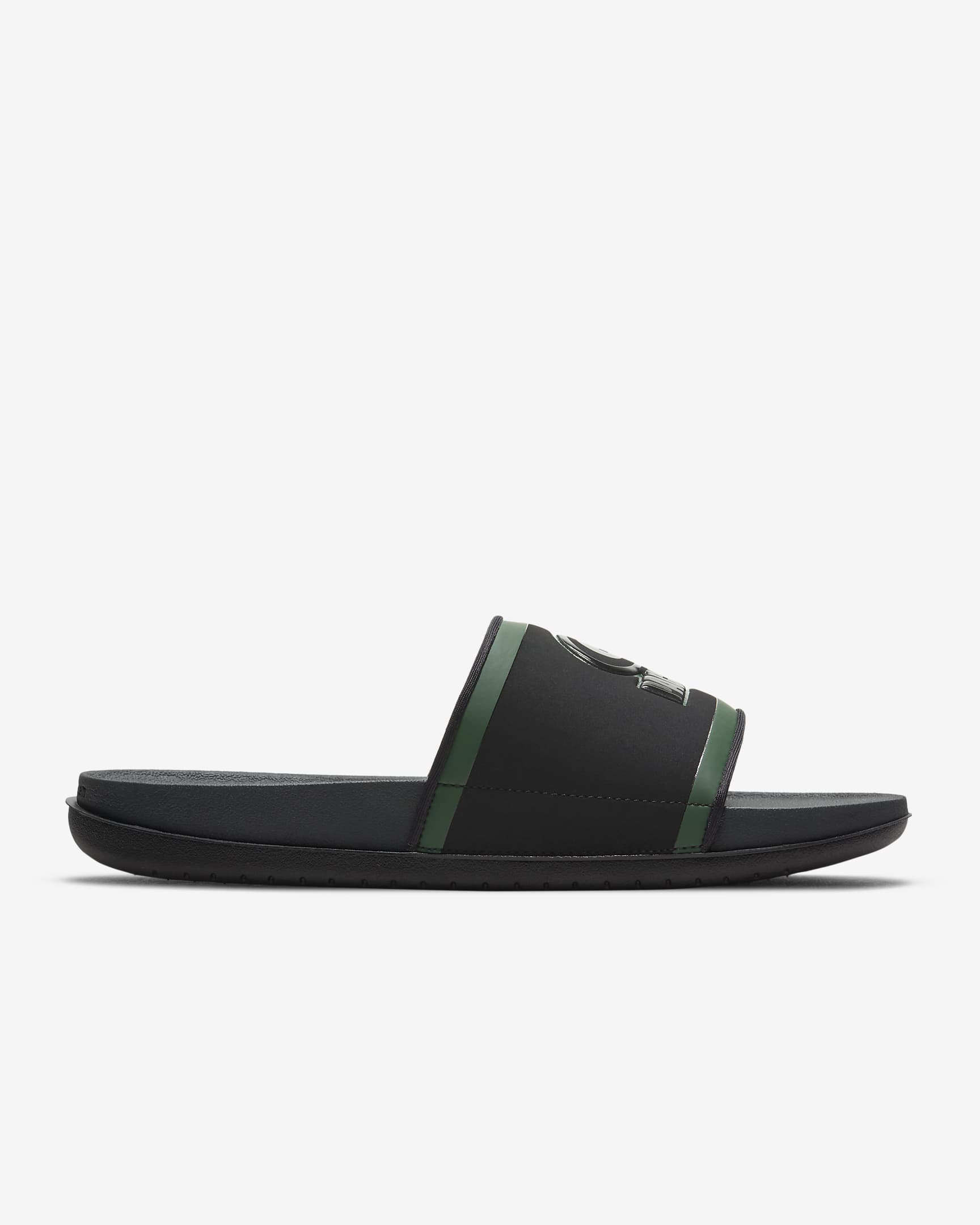 Nike Offcourt (NFL Green Bay Packers) Slide - Black/Fir/University Gold/Anthracite