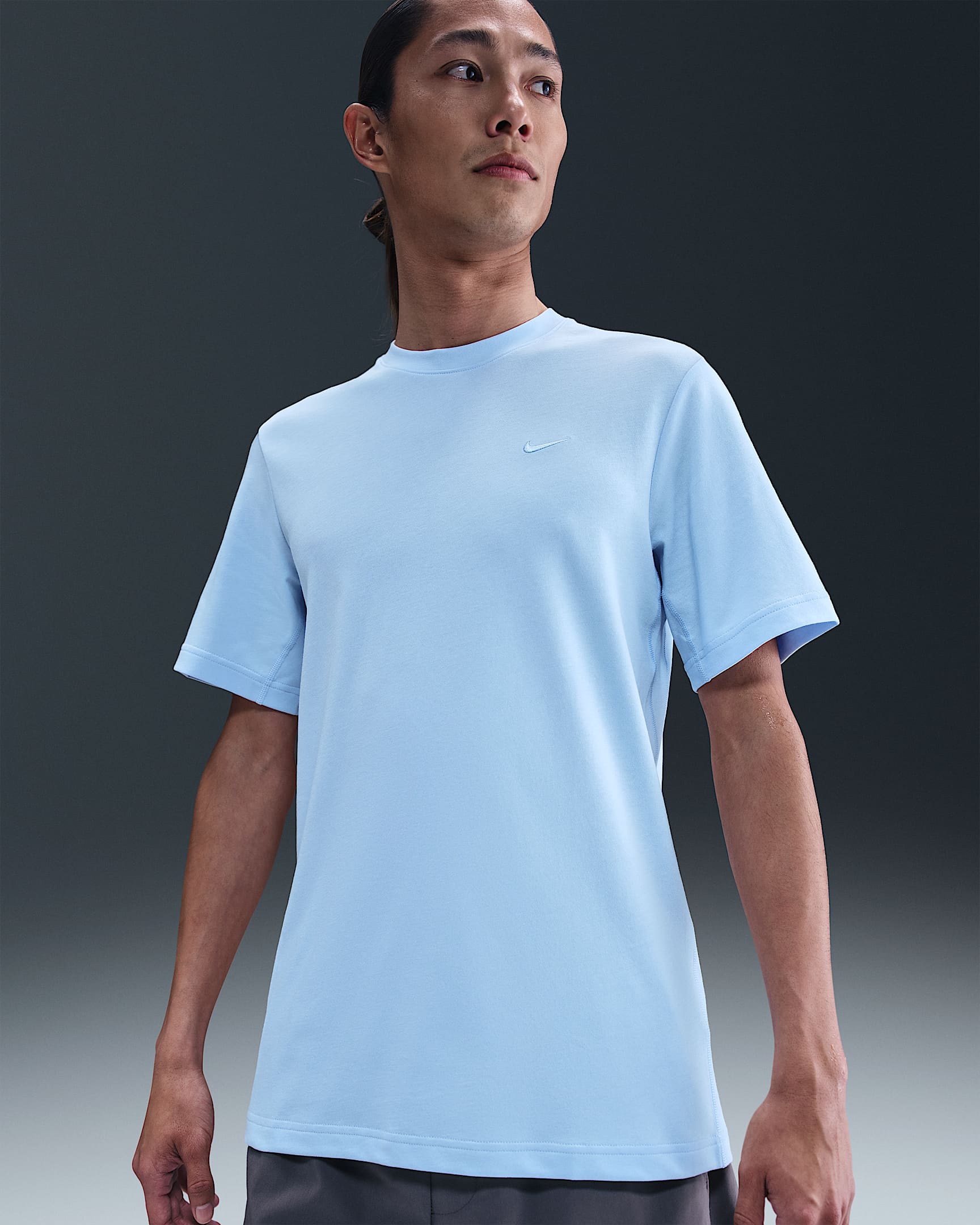 Nike Dri-FIT Primary Men's Training T-Shirt - Celestine Blue/Celestine Blue