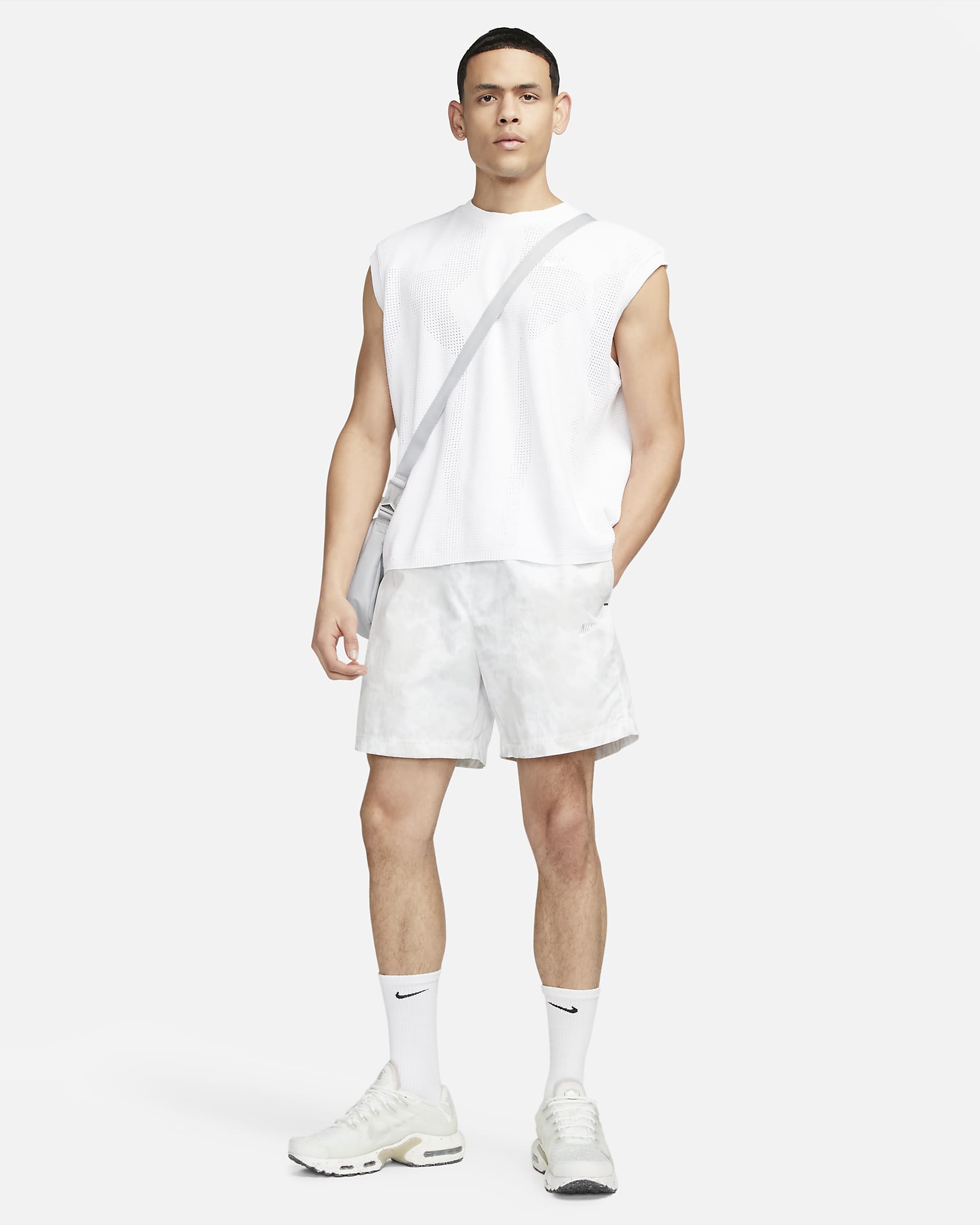 Nike Sportswear Tech Pack Men's Engineered Knit Sleeveless Top. Nike UK