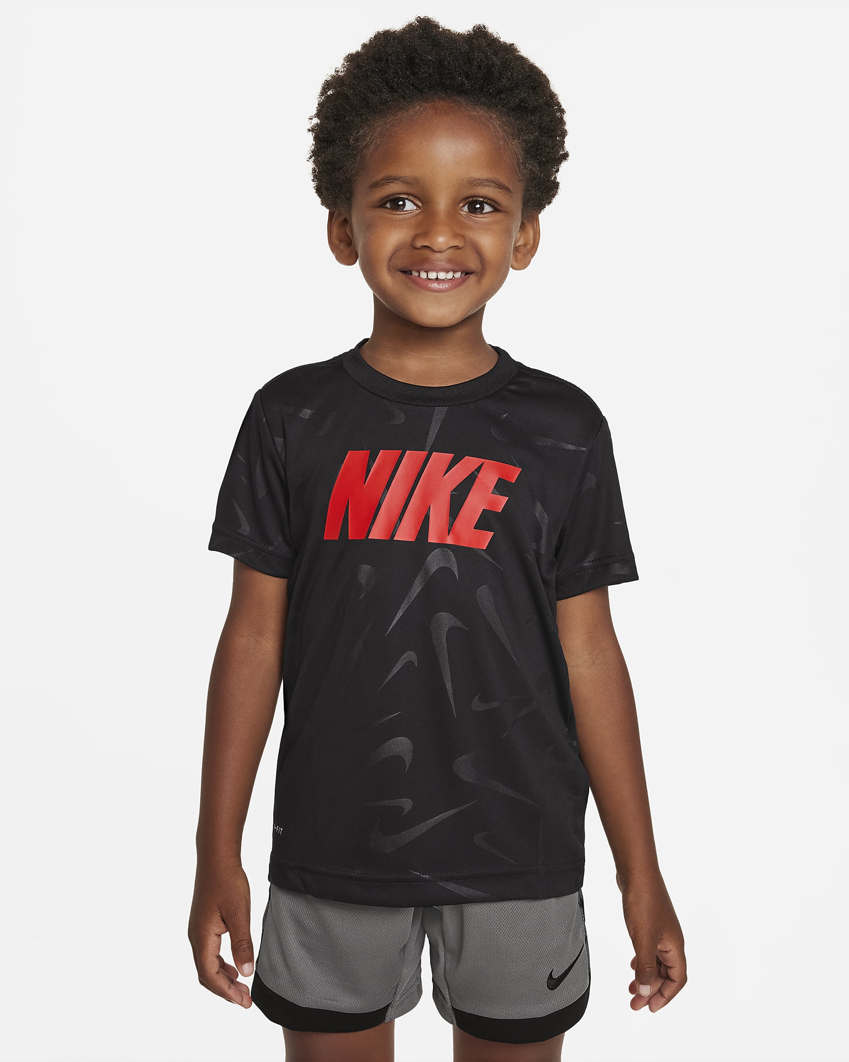 Playera infantil Swooshfetti Dri-FIT Nike. Nike.com