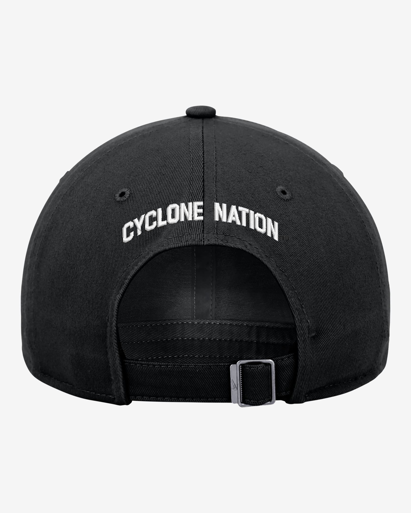 Iowa State Nike College Cap - Black