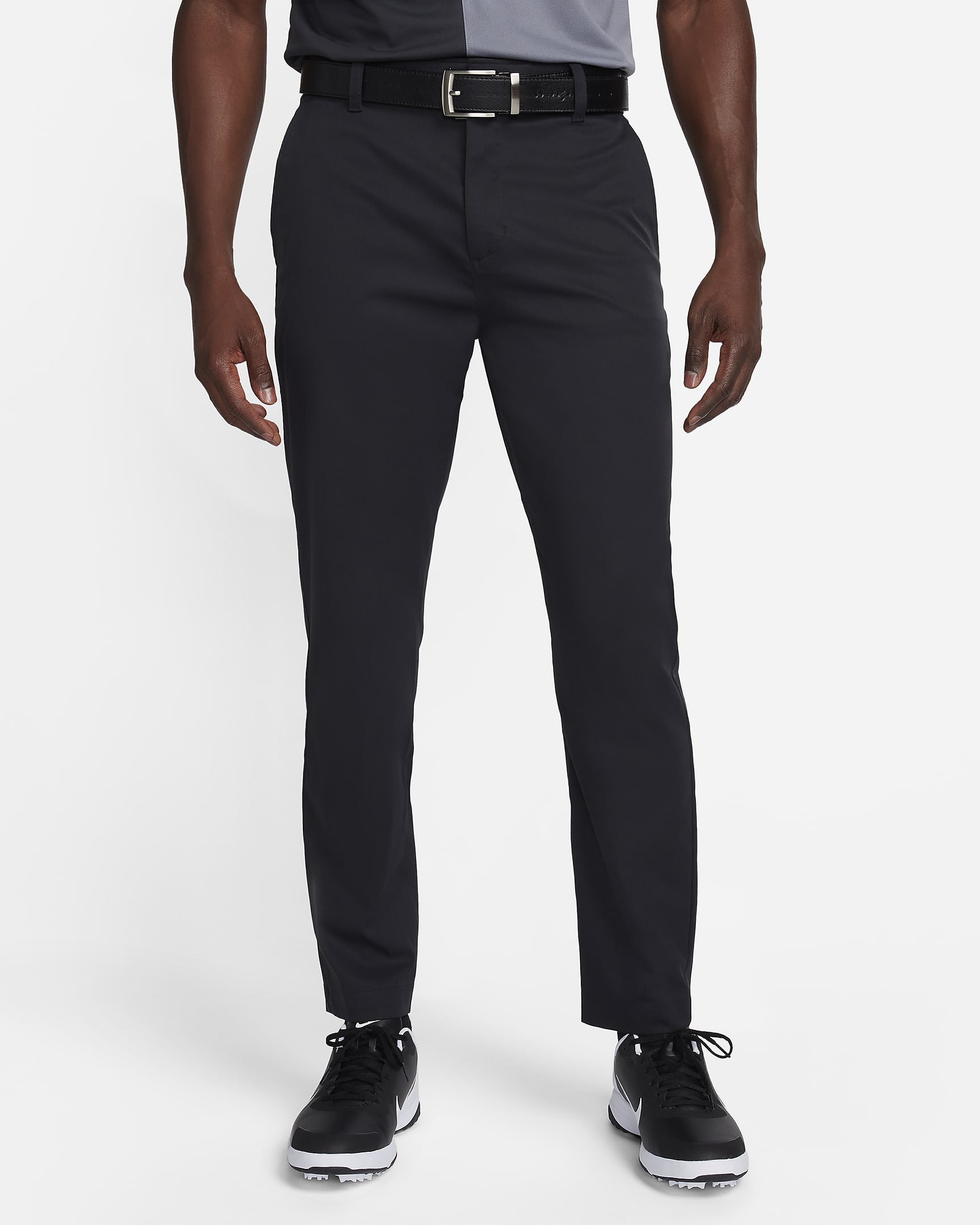 Nike Tour Repel Men's Chino Slim Golf Trousers - Black/Black