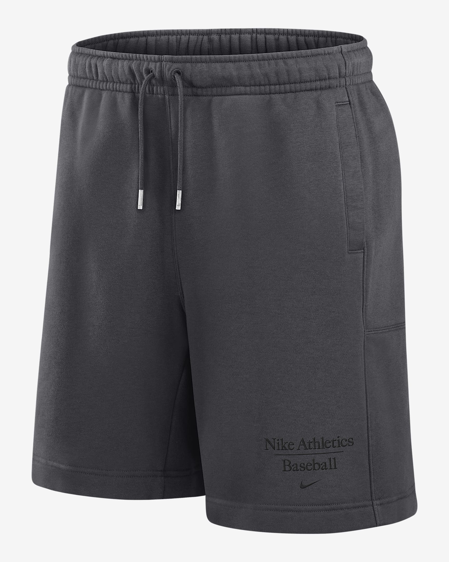 Nike Club Fleece Men's Baseball Shorts - Anthracite