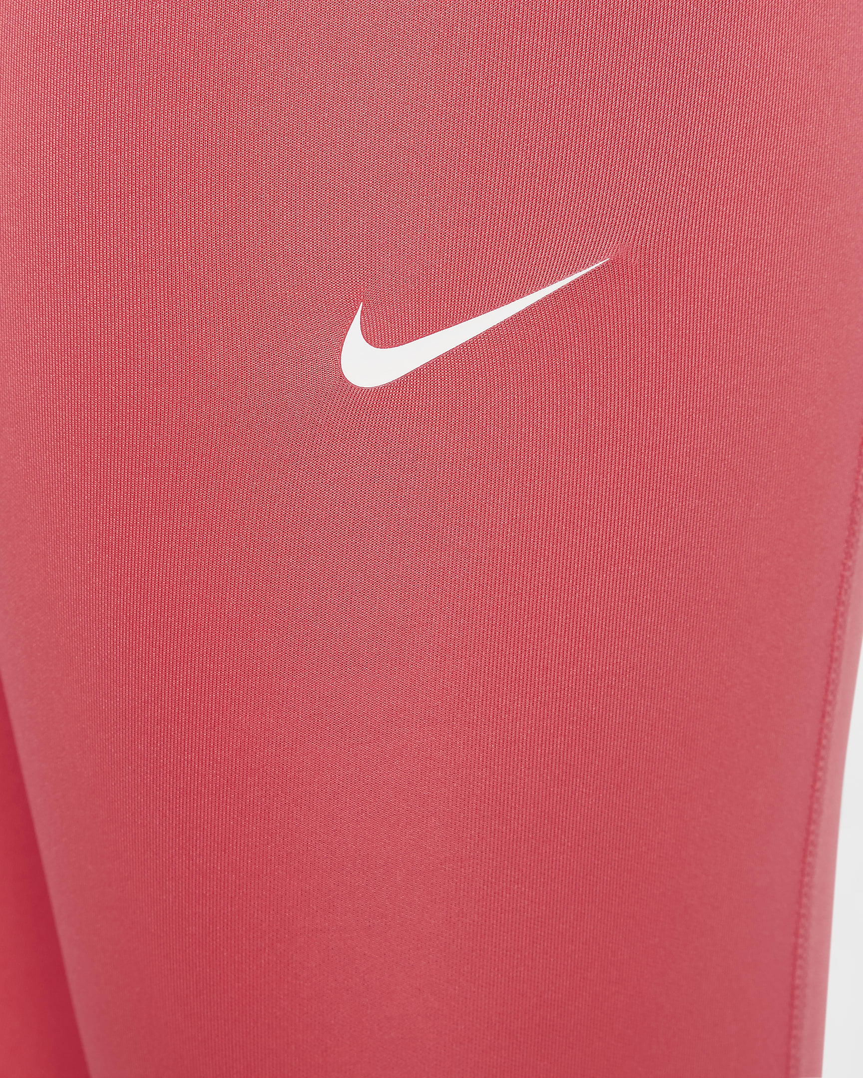 Γυναικεία κολάν Nike Pro Dri-FIT για μεγάλα κορίτσια - Aster Pink/Λευκό