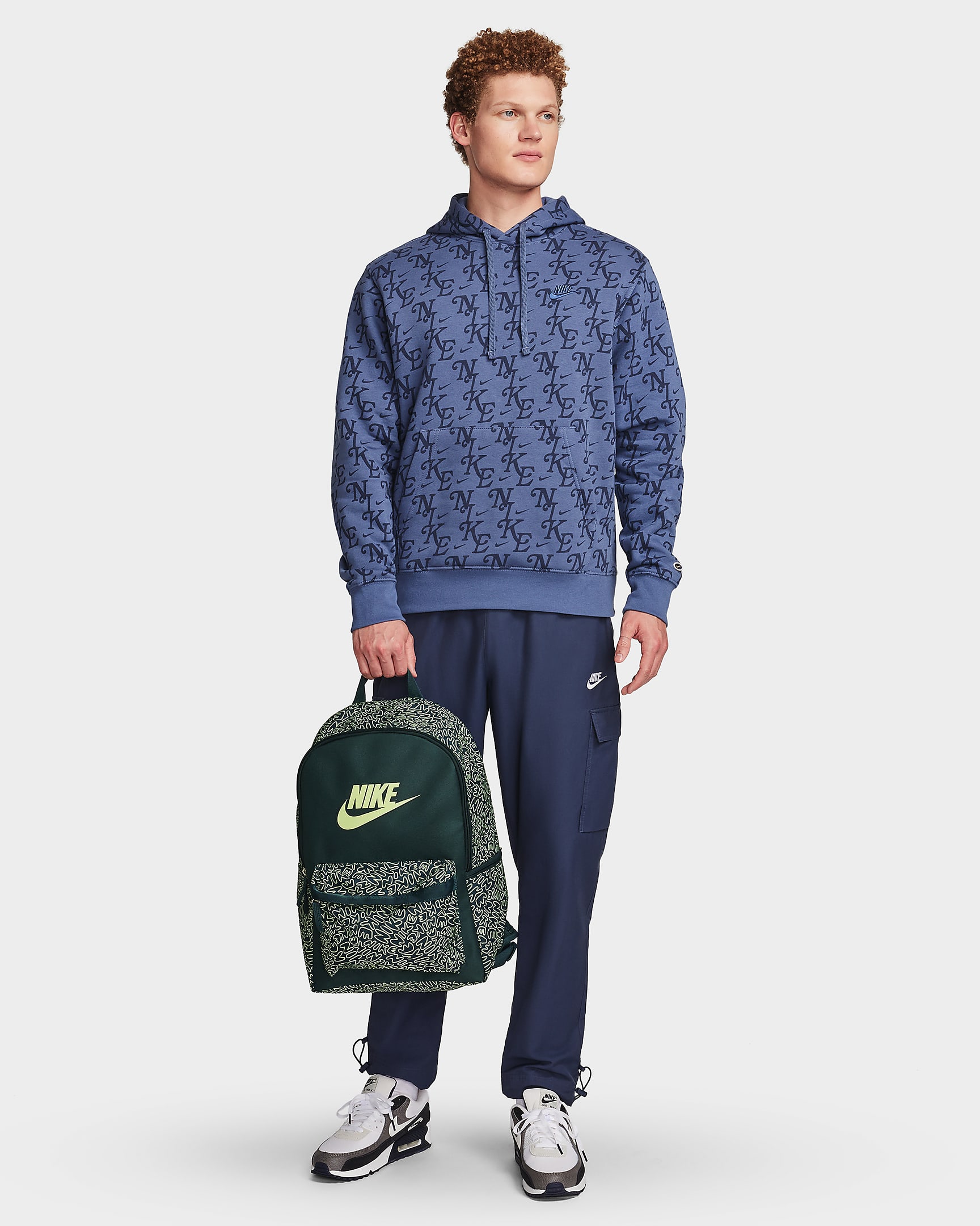 Nike Heritage Backpack (25L) - Deep Jungle/Honeydew/Honeydew