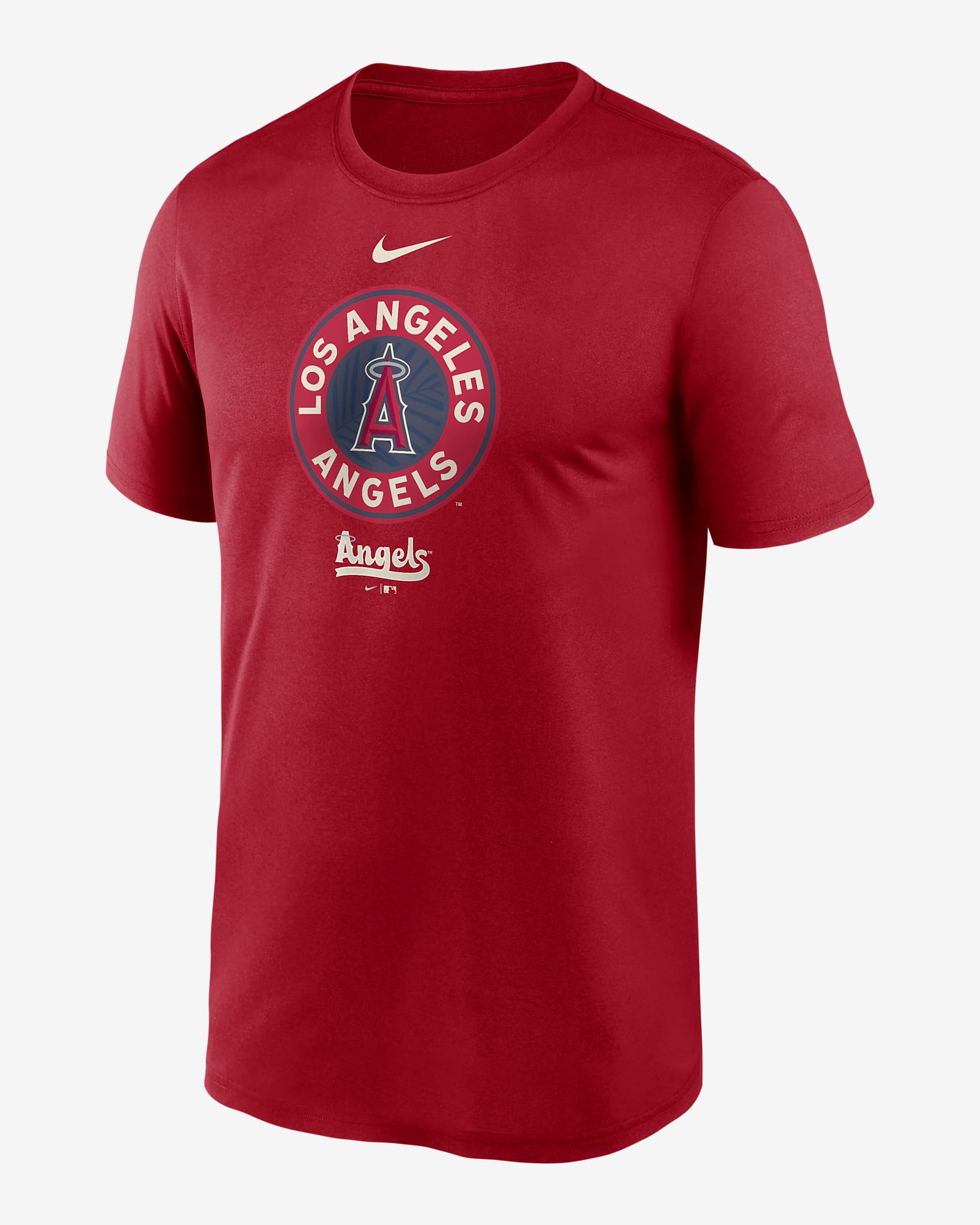 Nike Dri-FIT City Connect Logo (MLB Los Angeles Angels) Men's T-Shirt ...