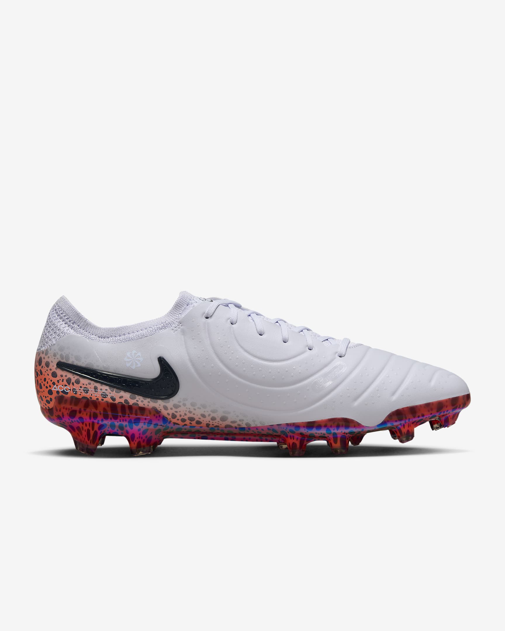 Chaussure de foot à crampons basse FG Nike Tiempo Legend 10 Elite Electric - Multicolore/Multicolore