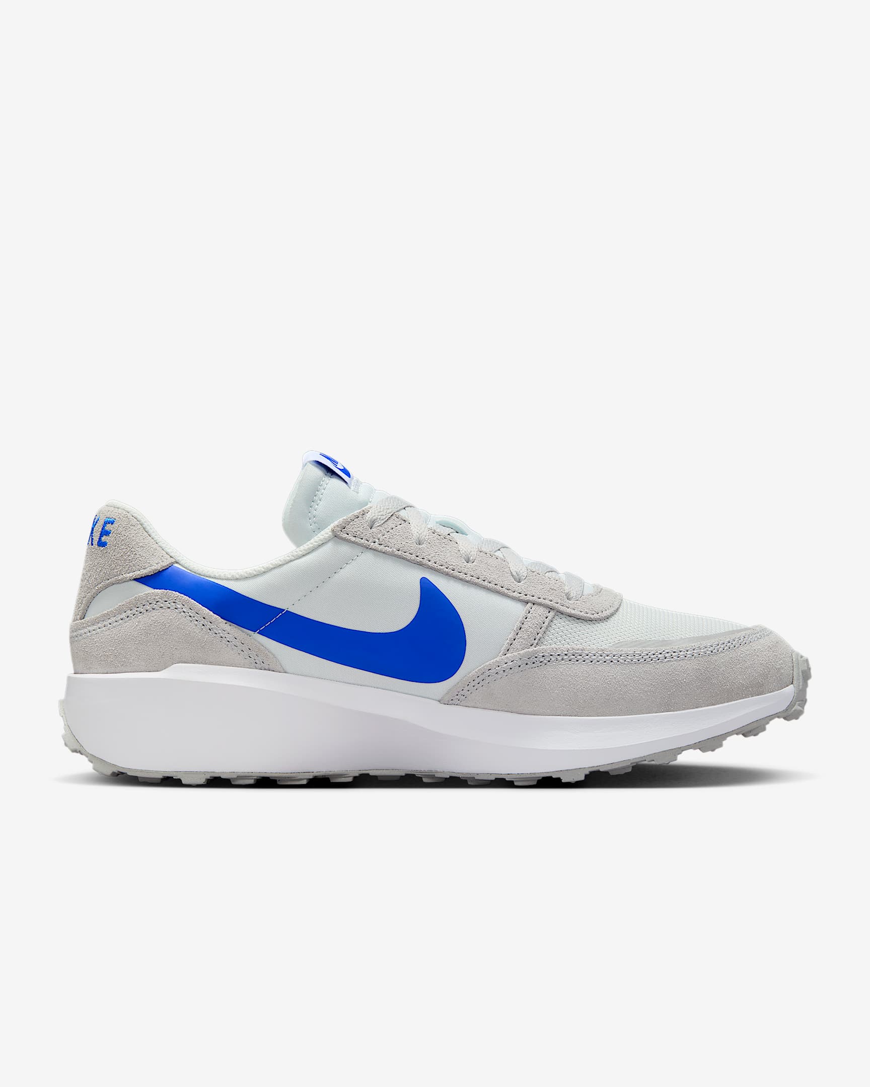 Nike Waffle Nav Men's Shoes - Flat Silver/White/Photon Dust/Hyper Royal