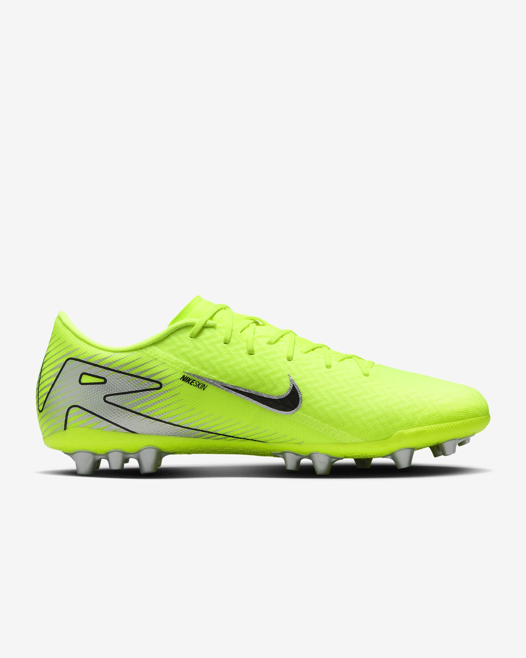 Chaussure de foot à crampons basse pour terrain synthétique Nike Mercurial Vapor 16 Academy - Volt/Noir