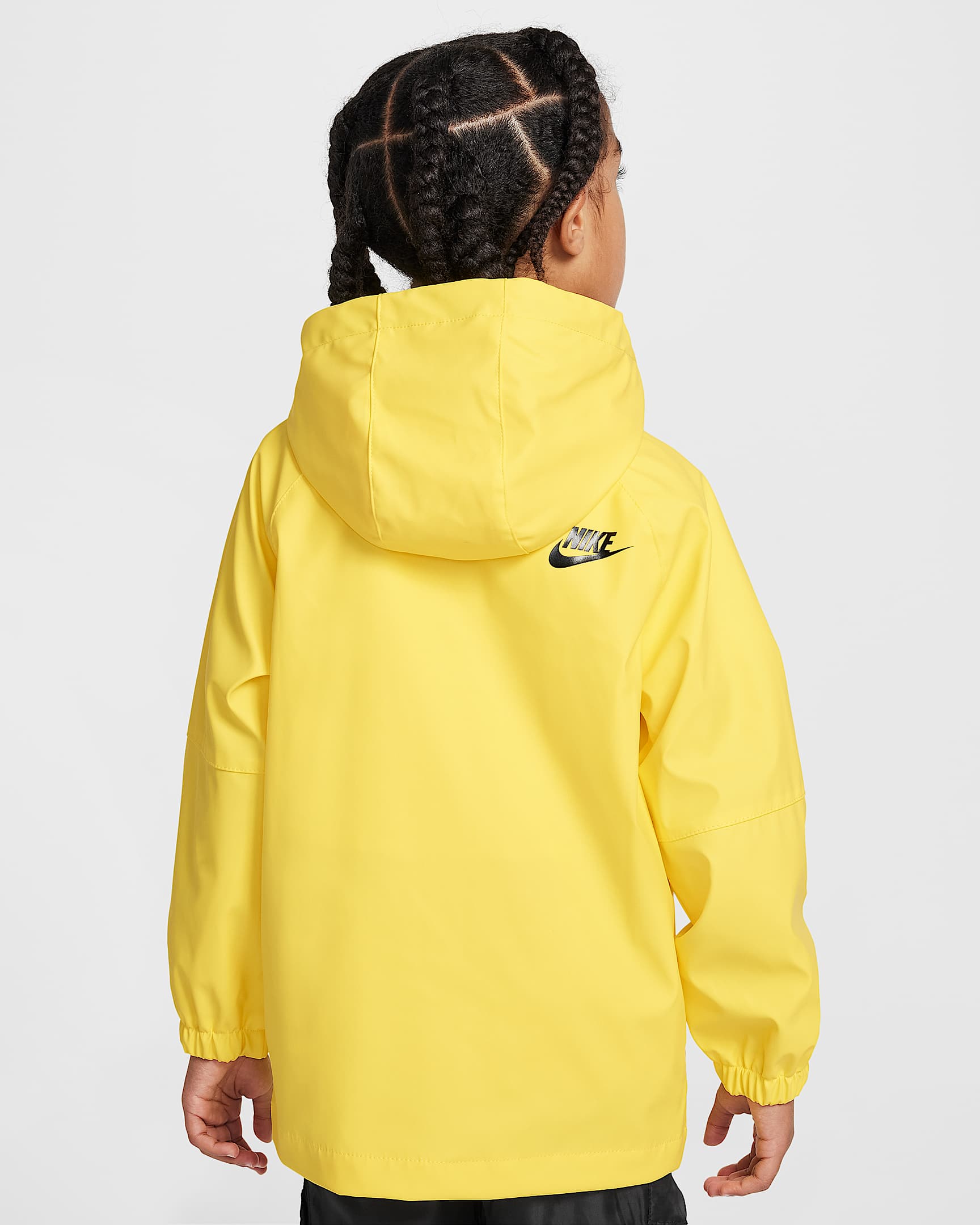 Chamarra impermeable para niños talla pequeña Nike - Amarillo opti