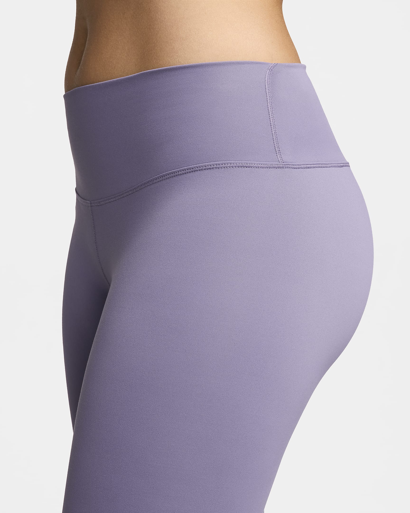 Nike One Capri-Leggings mit hohem Bund für Damen - Daybreak/Schwarz